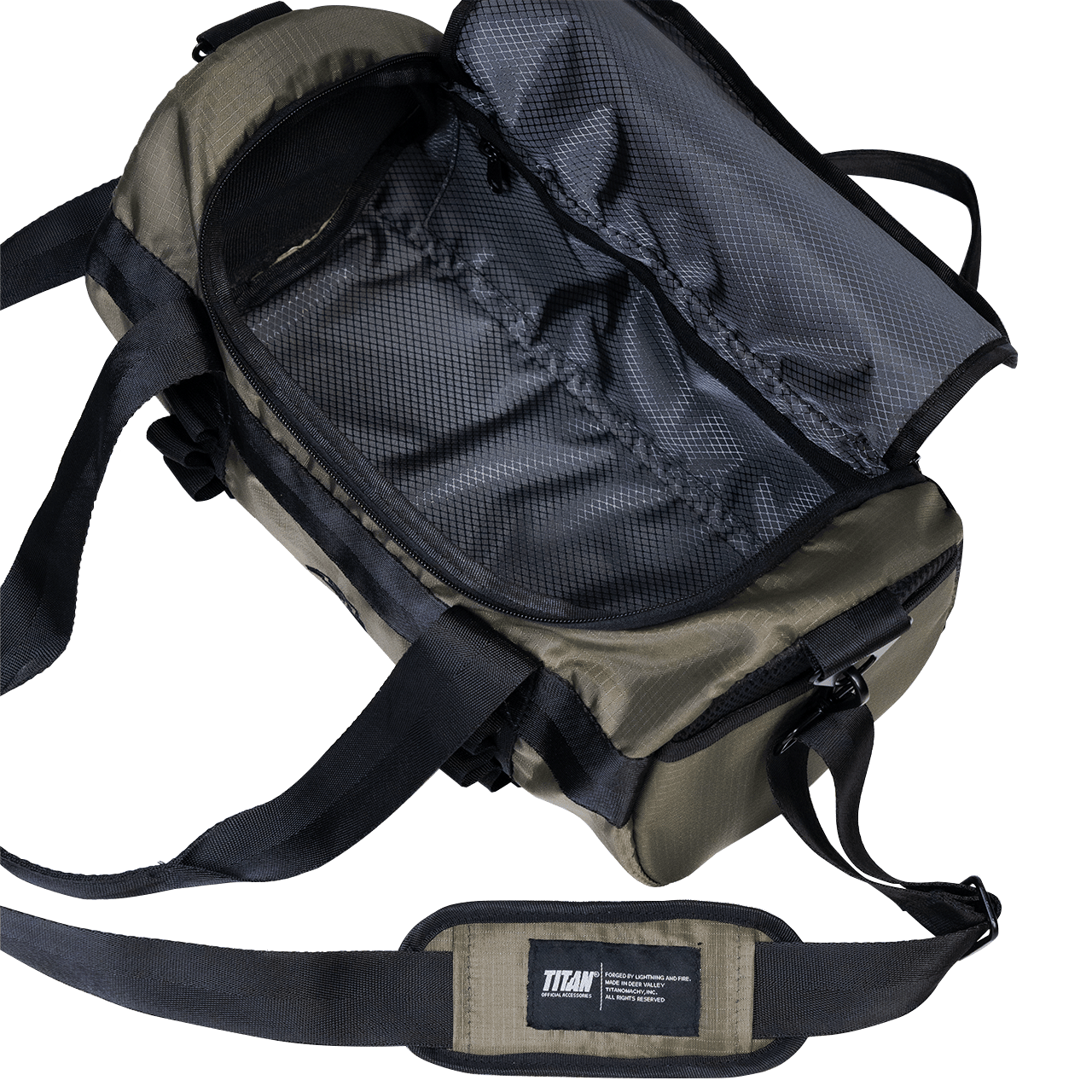 Titan Small Duffel Bag - Olive Green