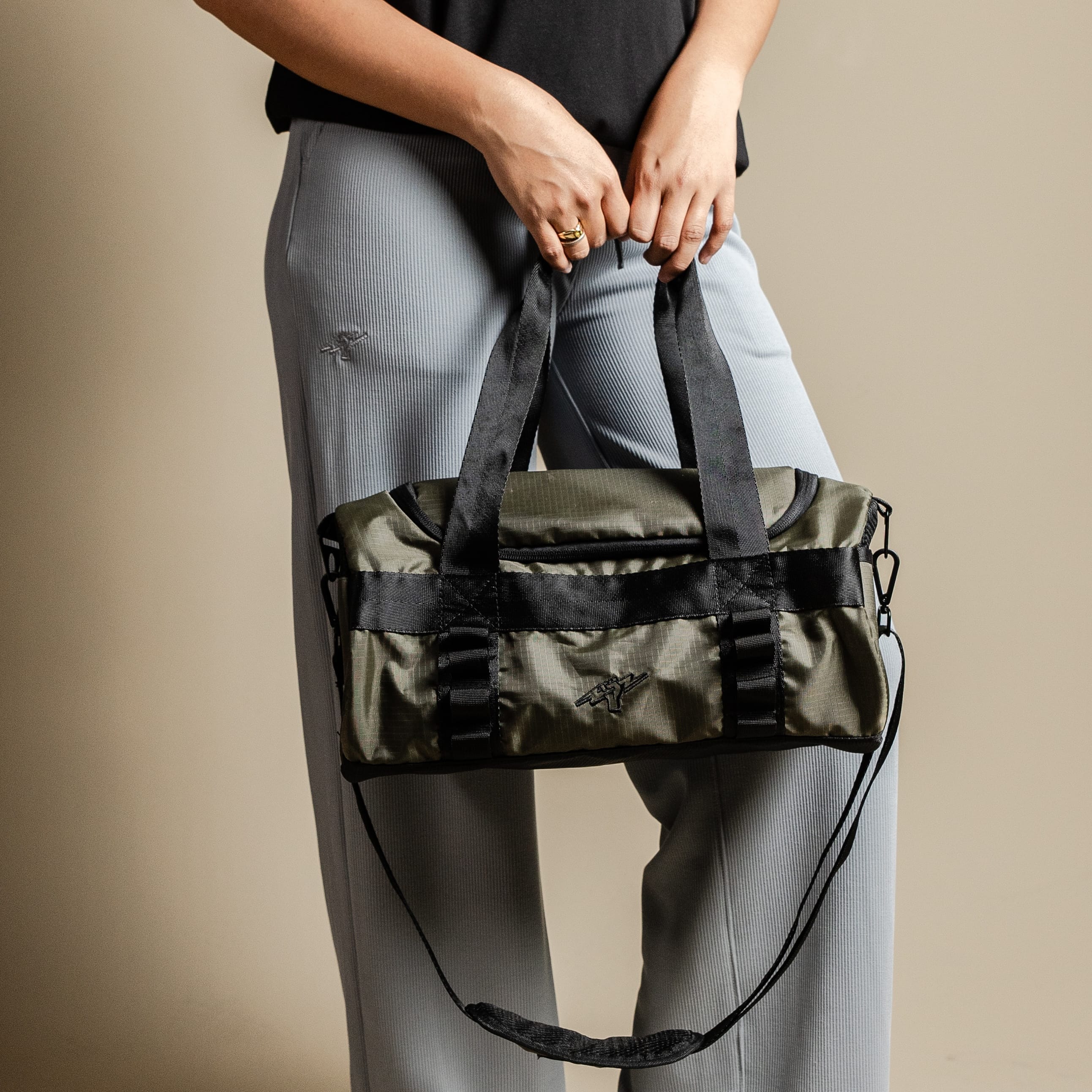 Titan Small Duffel Bag - Olive Green