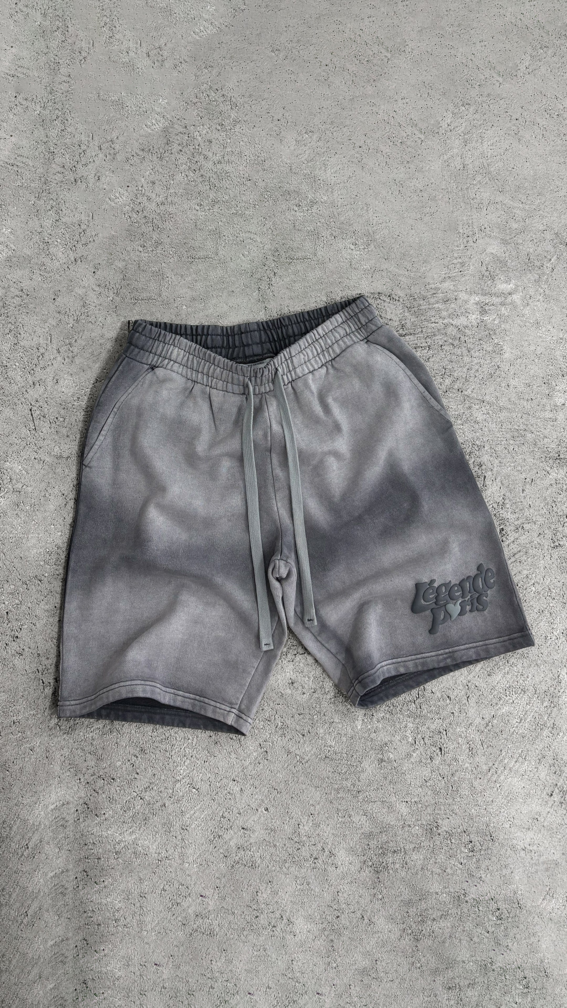 Legende Paris LND GRADIENT SHORT - CHARCOAL WASHED
