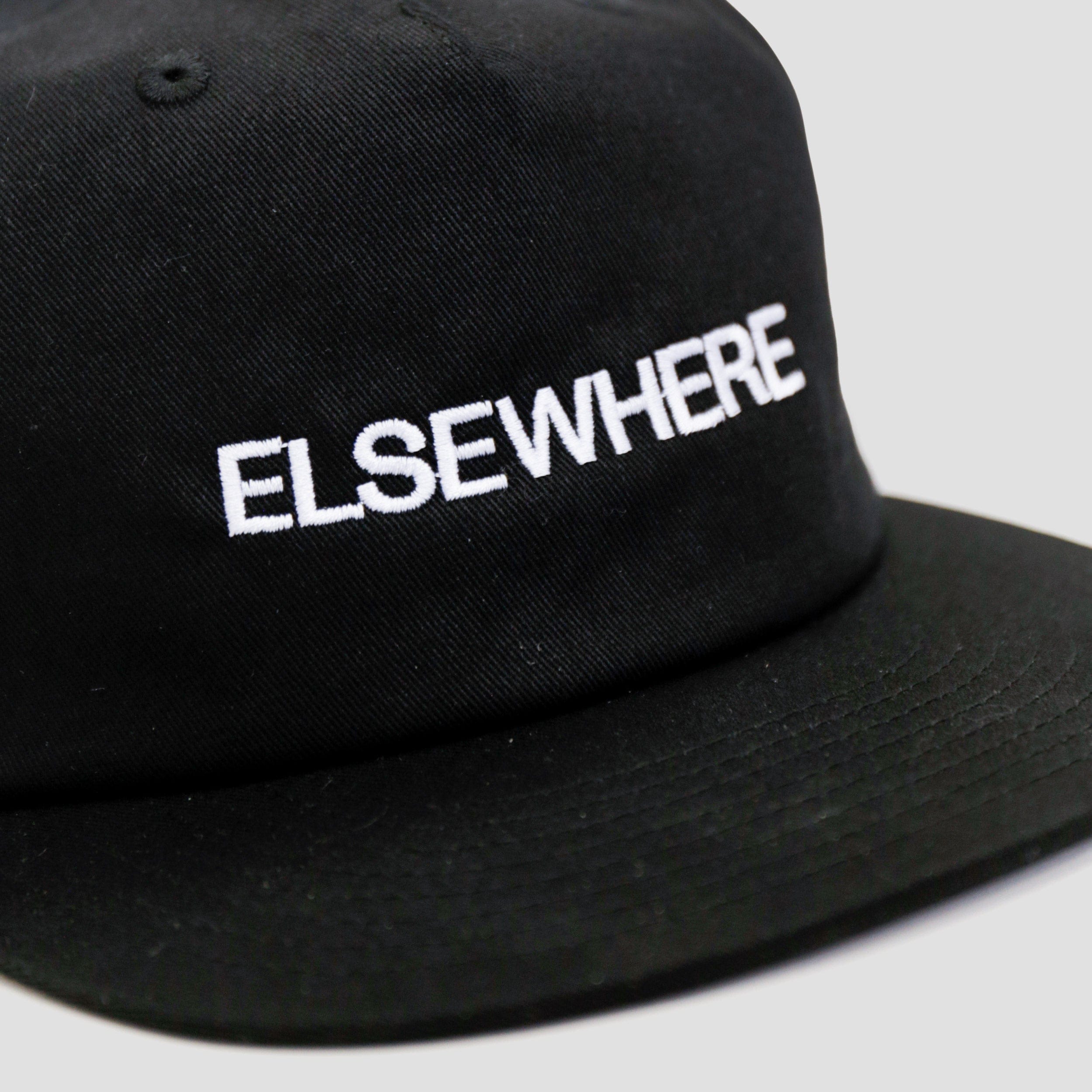 Elsewhere Slam City Skates x Elsewhere Cap Black