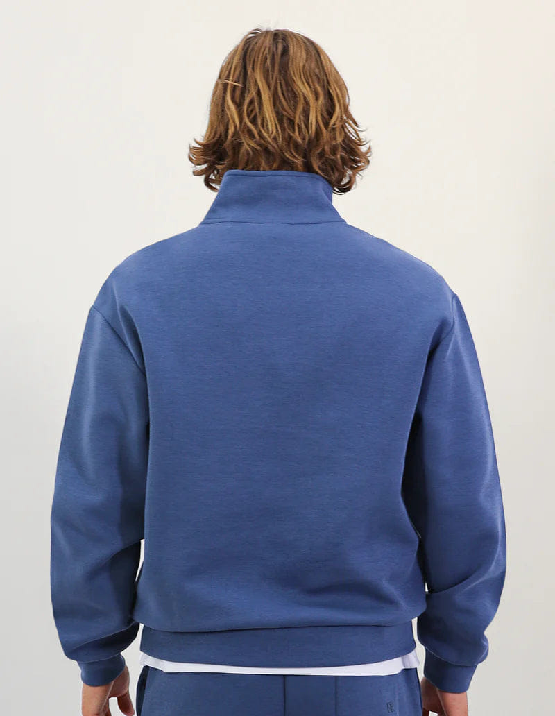 Russell Athletic R Tech Quarter Zip (Denim Blue)