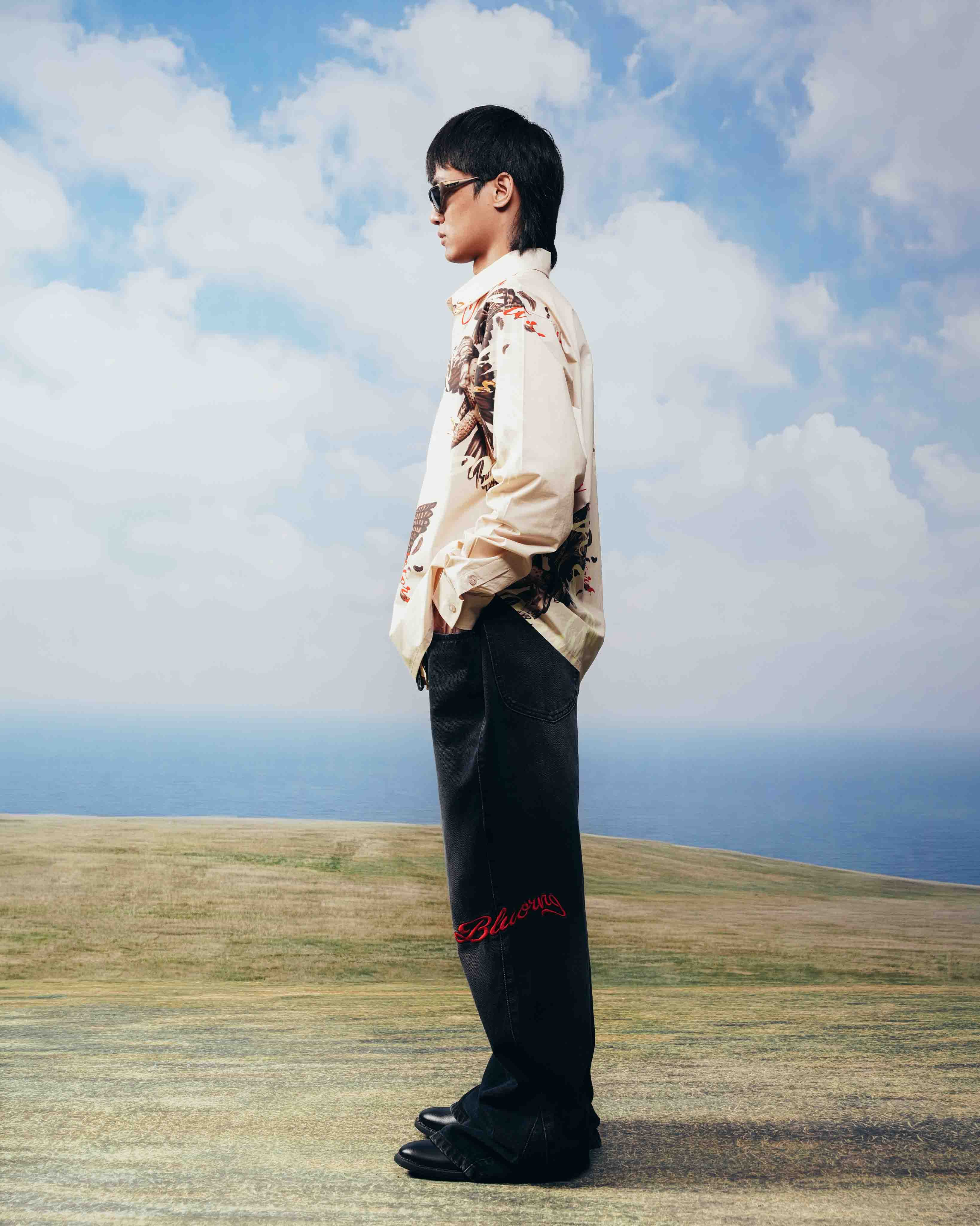 Creme Alpha Descent Shirt