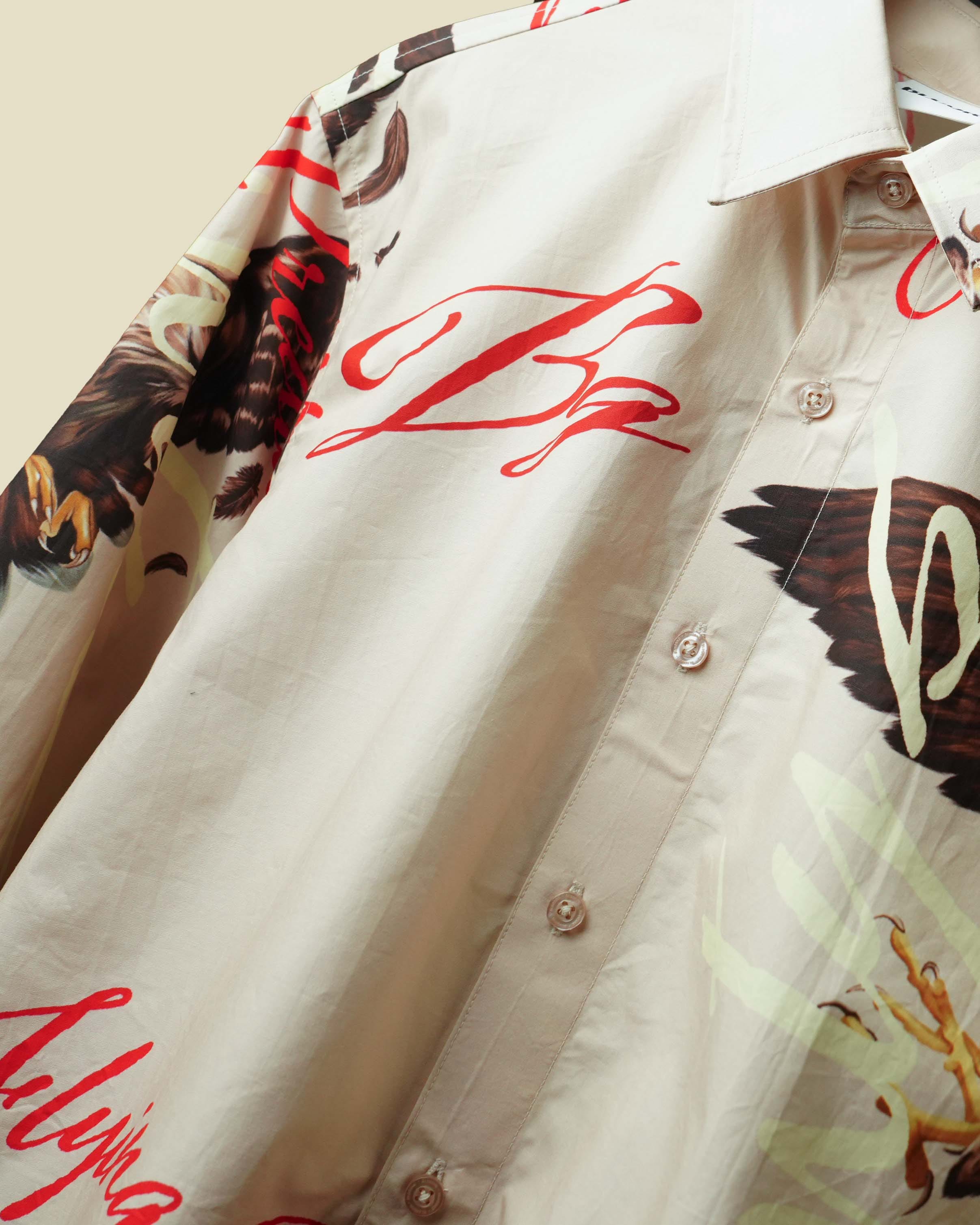 Creme Alpha Descent Shirt