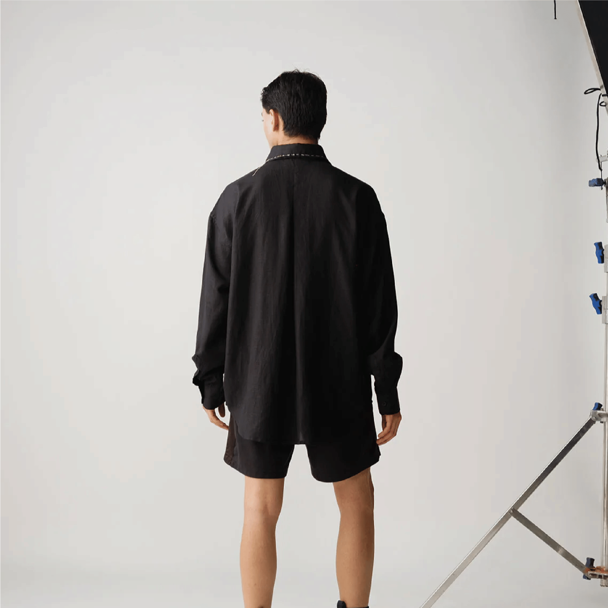 Polite Society LILY OVERSHIRT (BLACK)