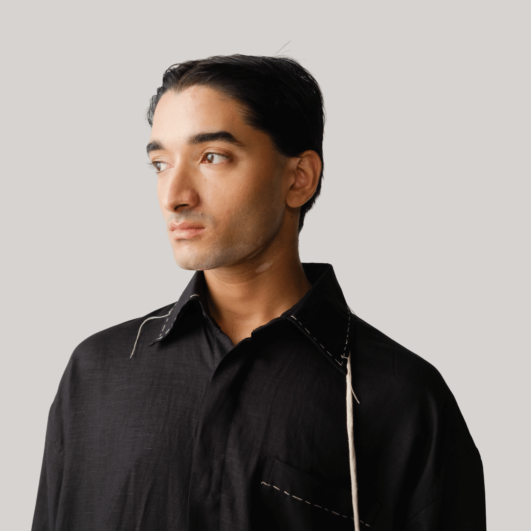 Polite Society LILY OVERSHIRT (BLACK)