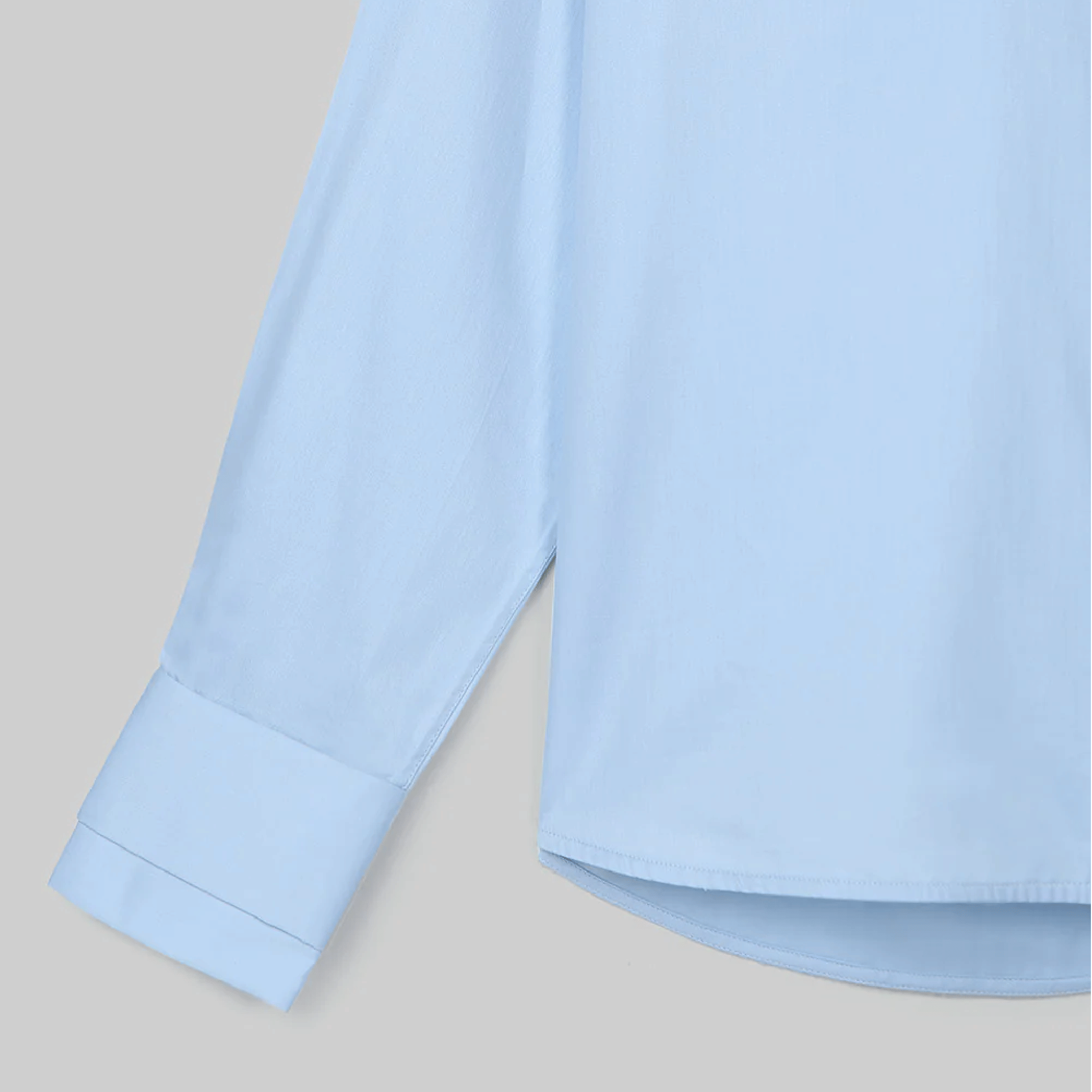 Polite Society Core Cotton Shirt (Light Blue)