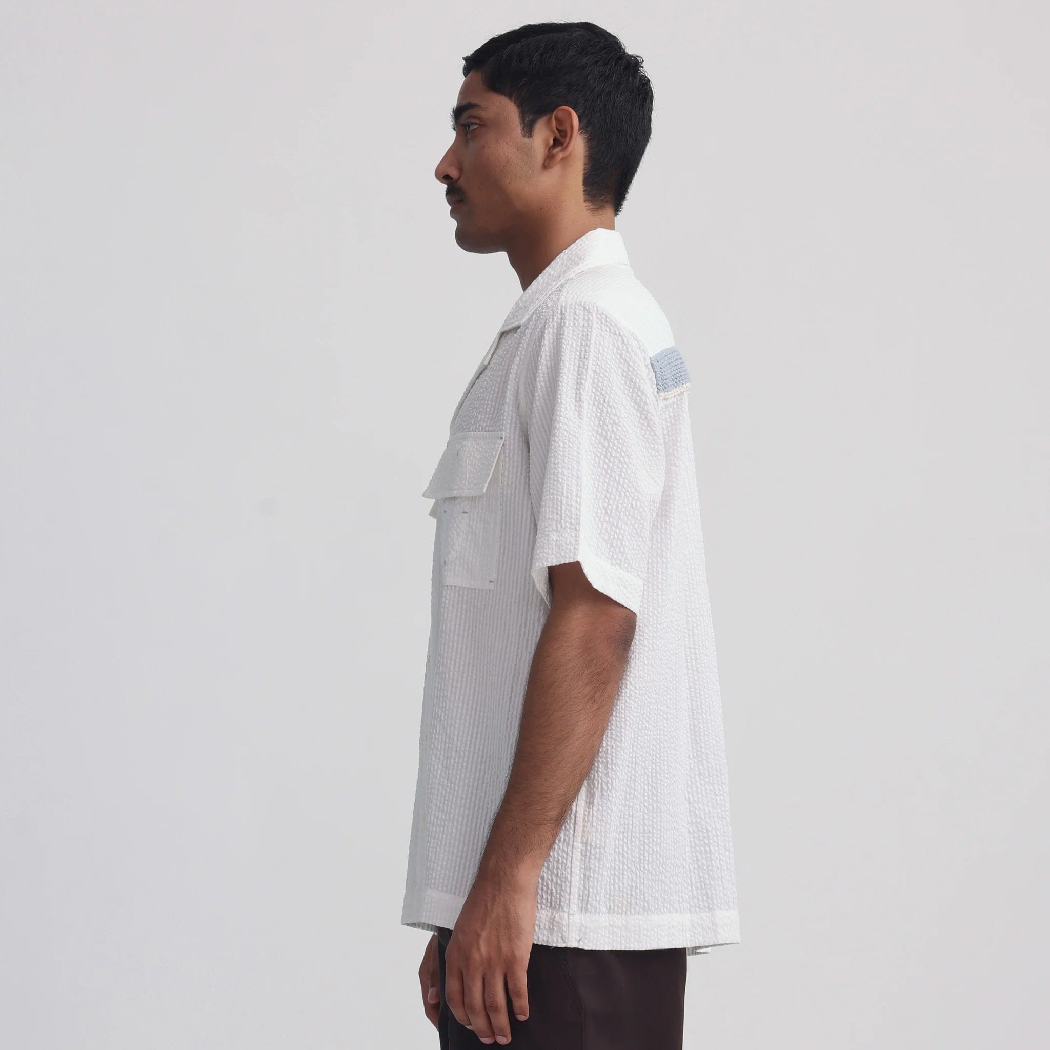 MARGN SEERSUCKER REGIMENT SHIRT
