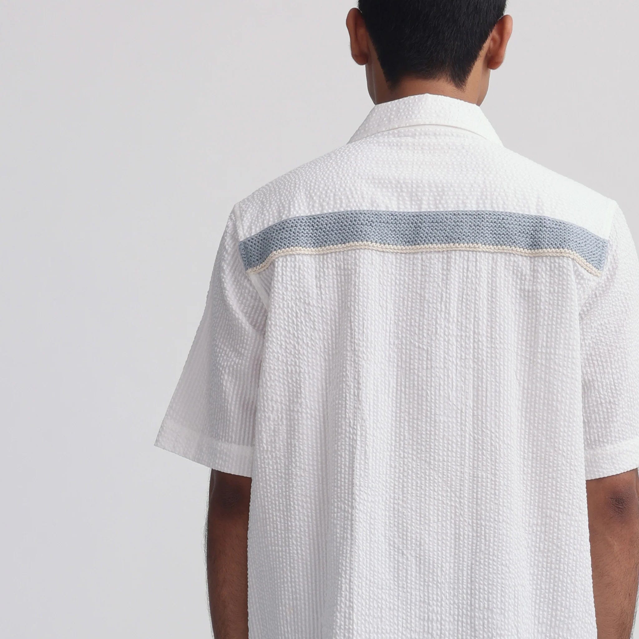 MARGN SEERSUCKER REGIMENT SHIRT