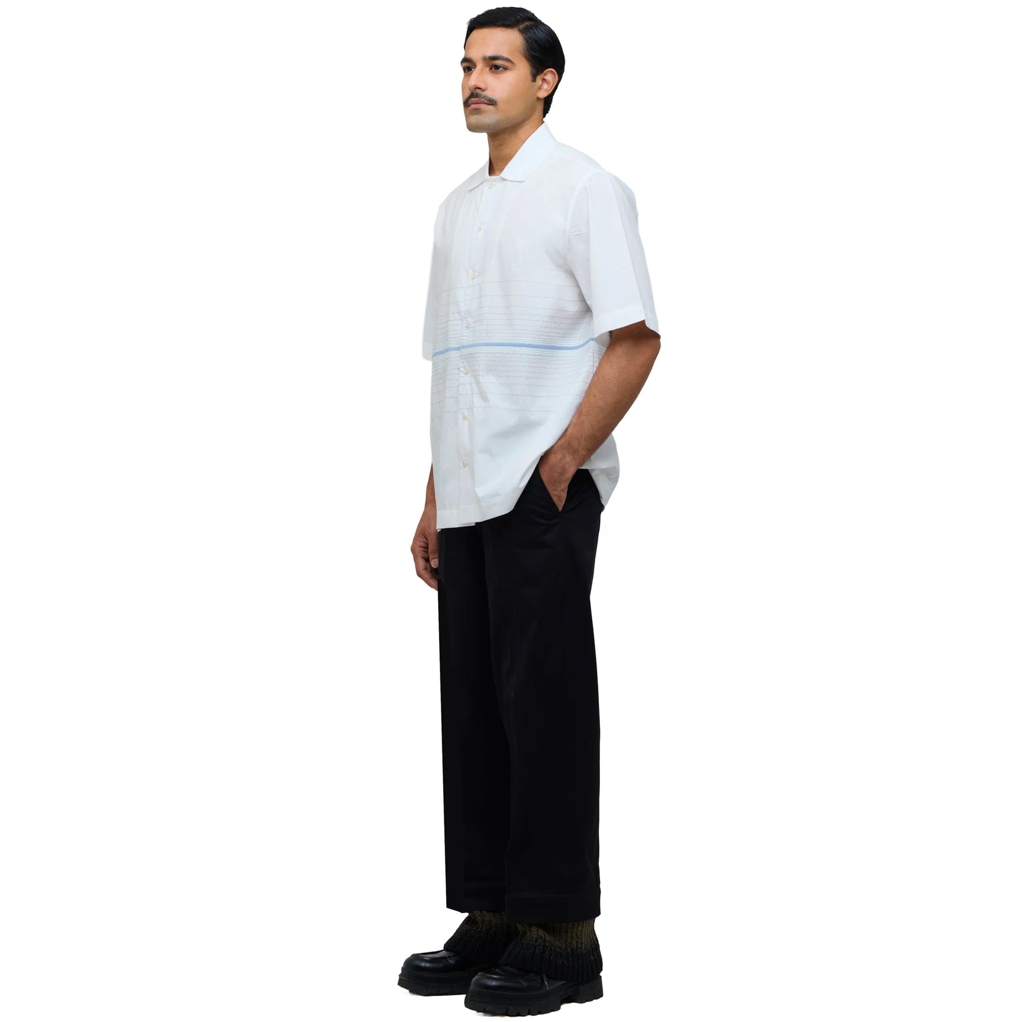MARGN HORIZON SHIRT (OFF WHITE)