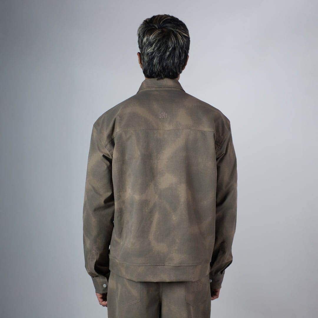 Hophead BROWN CLOUDRIP ZIPPER JACKET