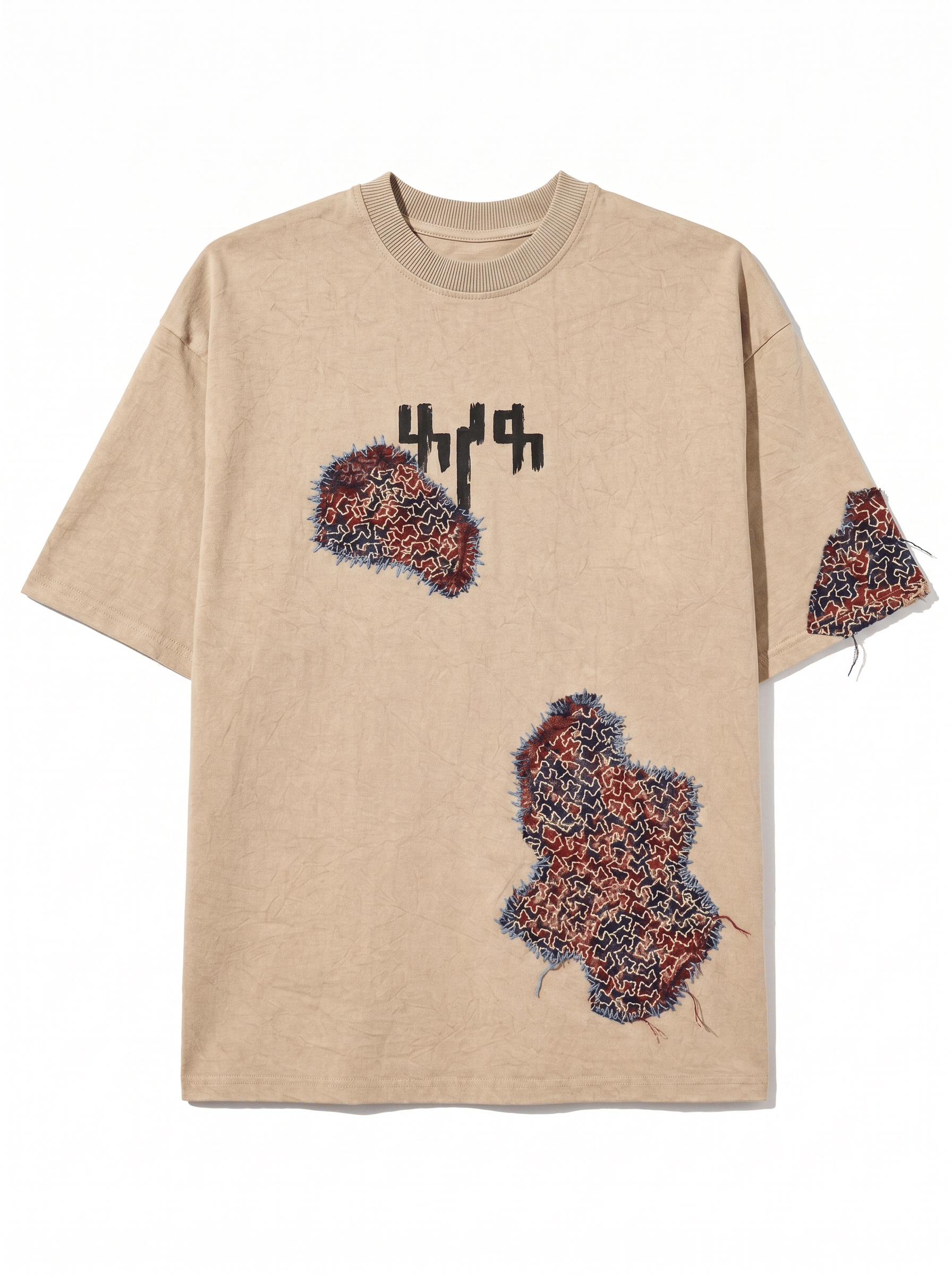 F A R A K Stone Wash Paniya T - shirt