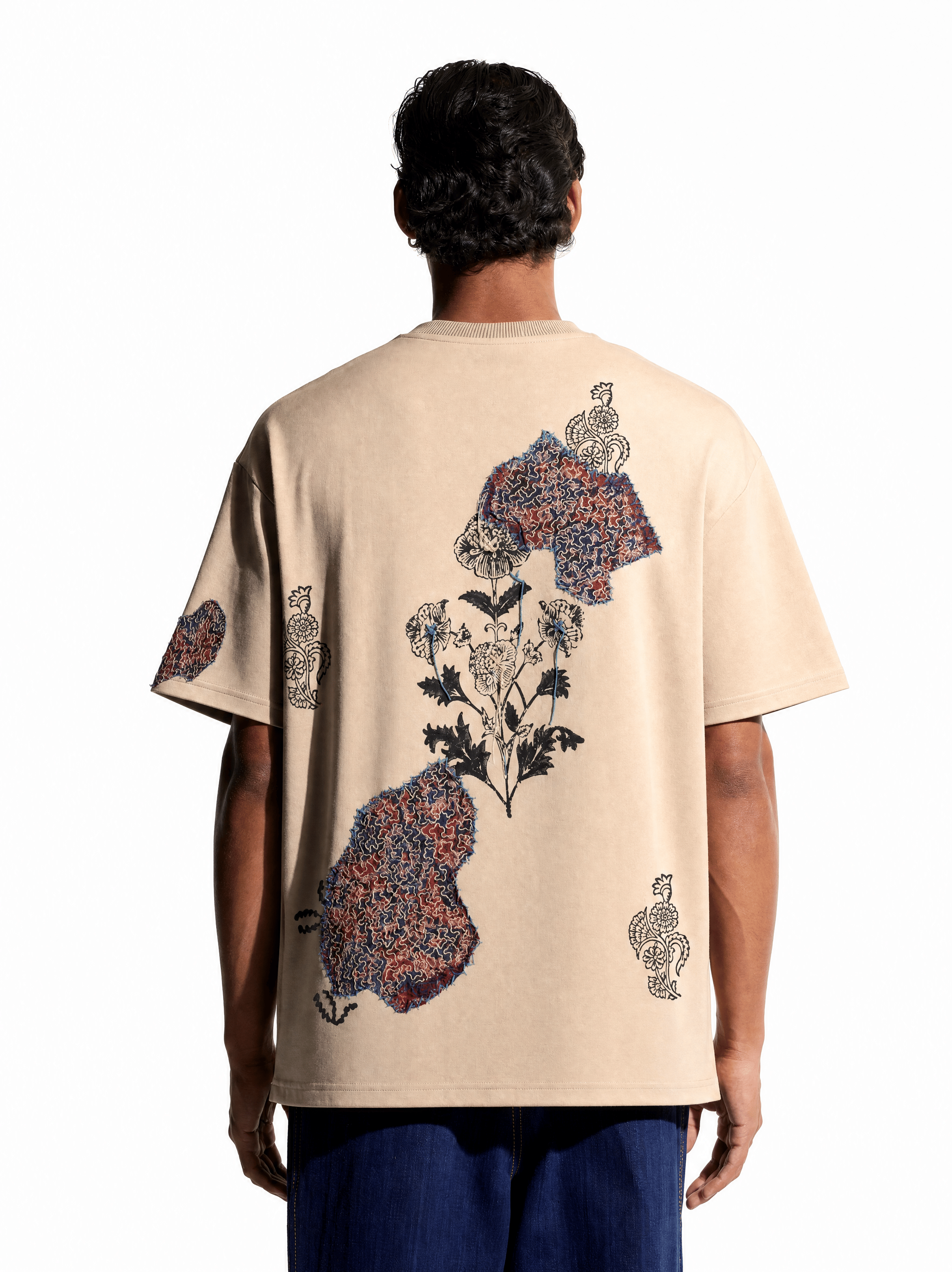 F A R A K Stone Wash Paniya T - shirt