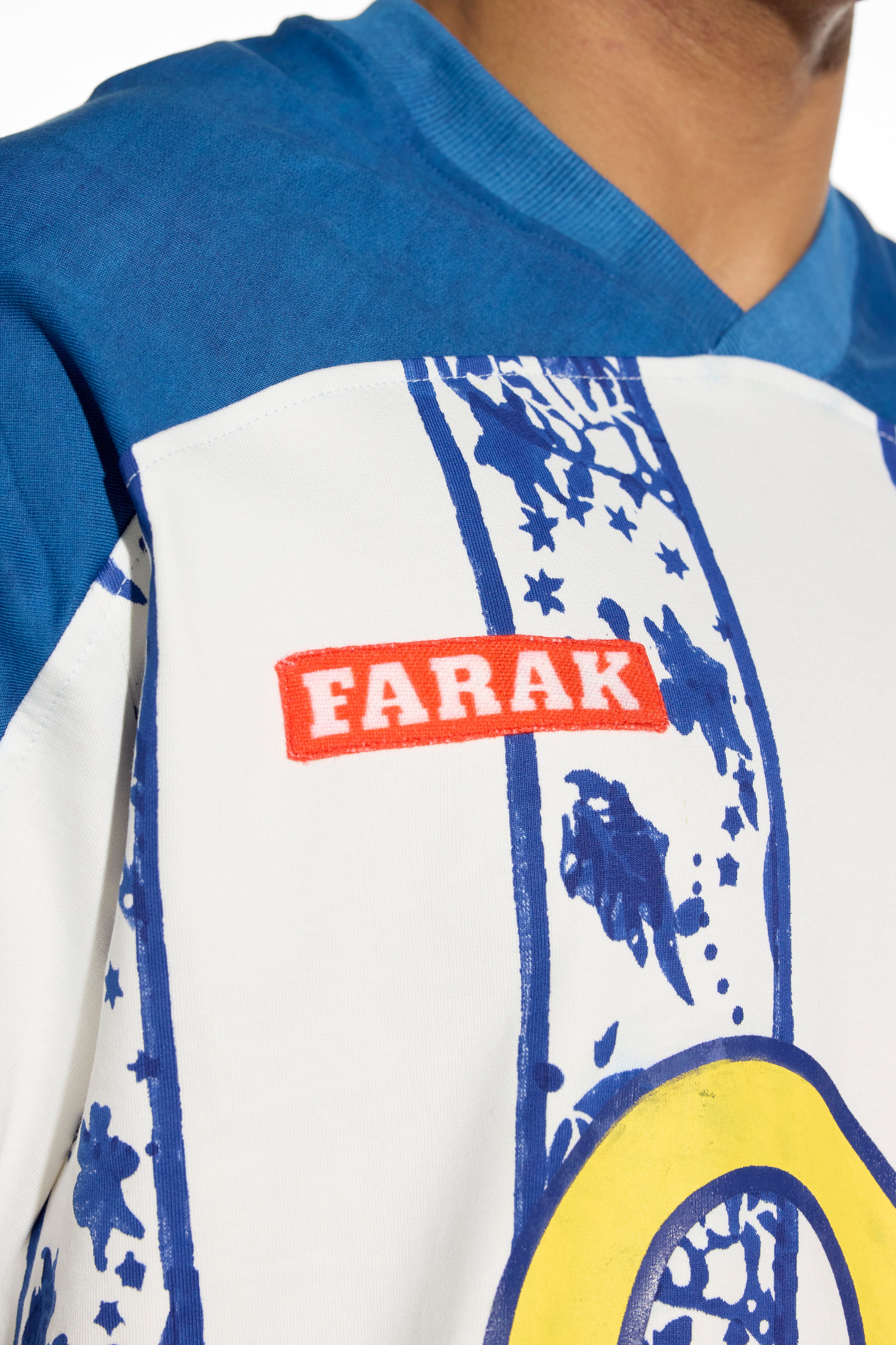 F A R A K Striped T - Shirt