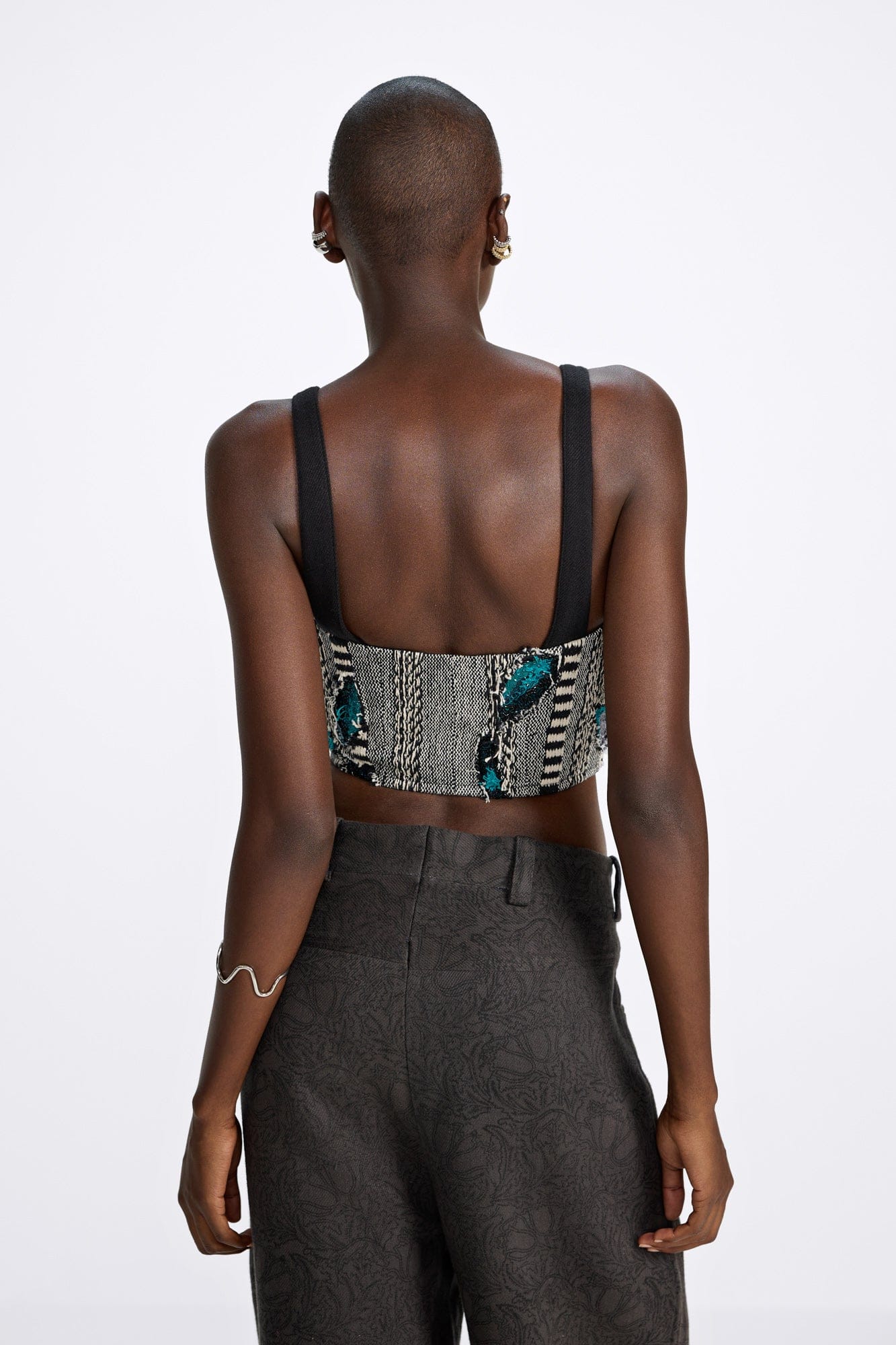 HANDMADE Jacquard Handmade Corset