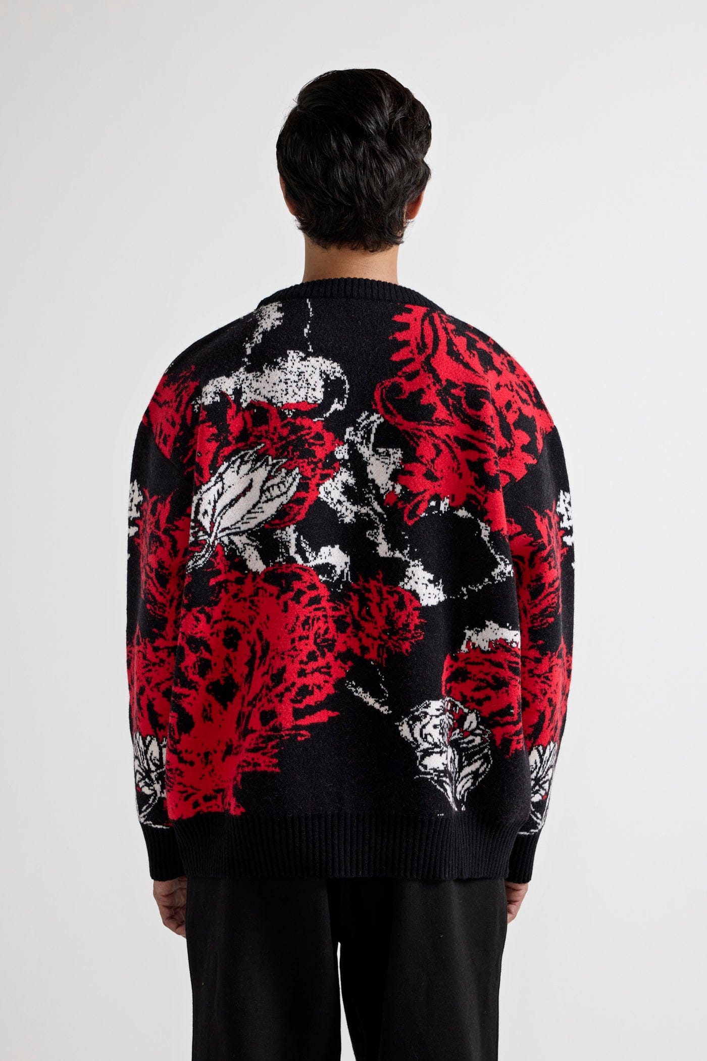 F A R A K Hallucination Knitted Sweatshirt
