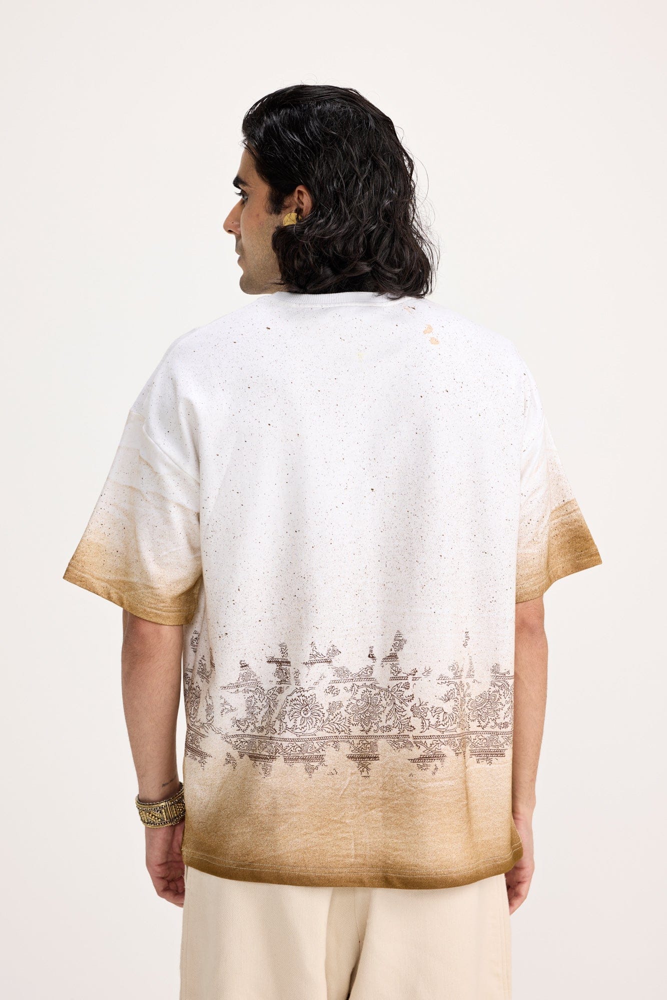 Handmade Burning Flower Handmade - T-Shirt