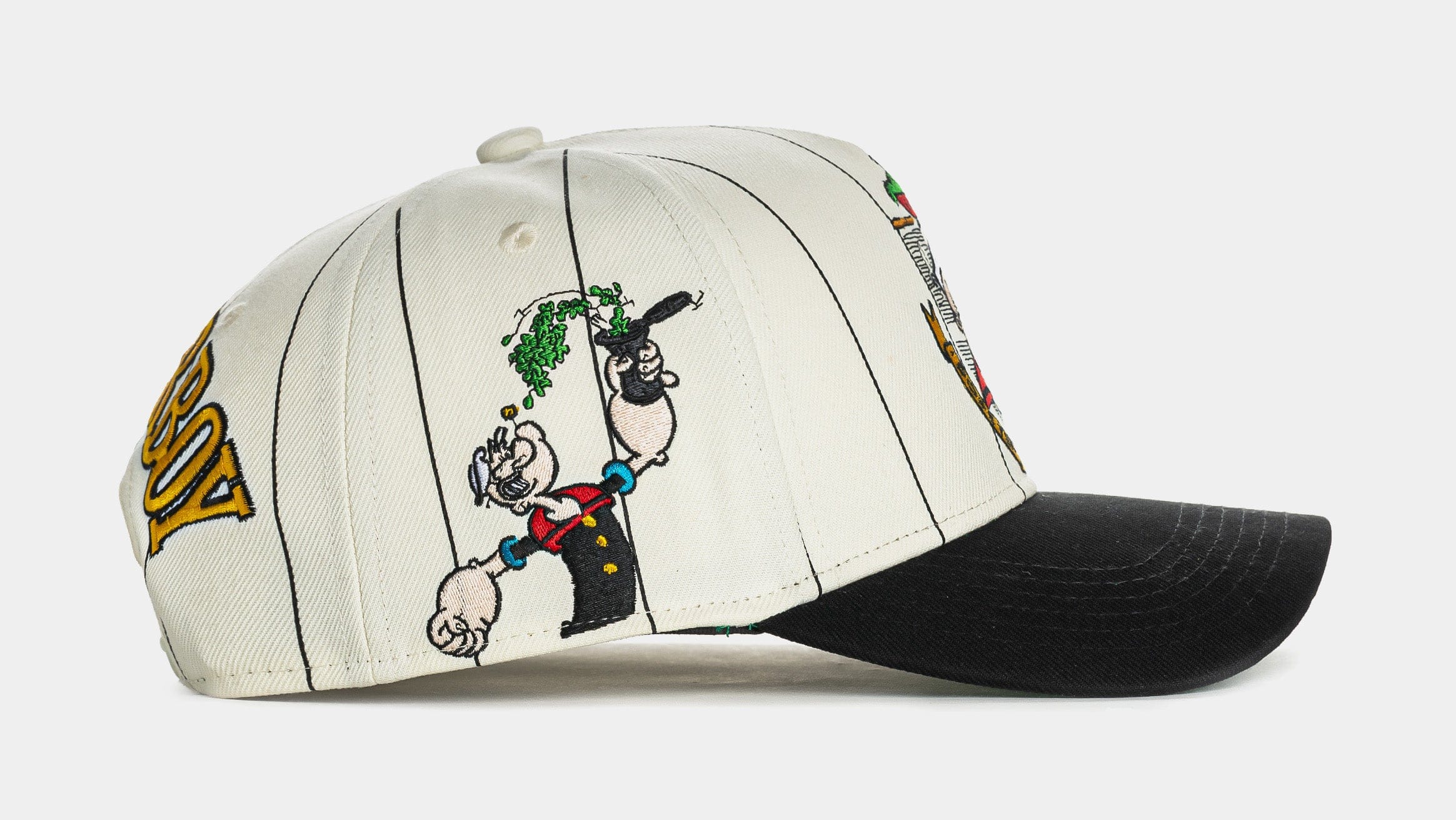 Popeye x SP SP x Popeye Bruiserboy Snapback Mens Hat (Cream/Black)