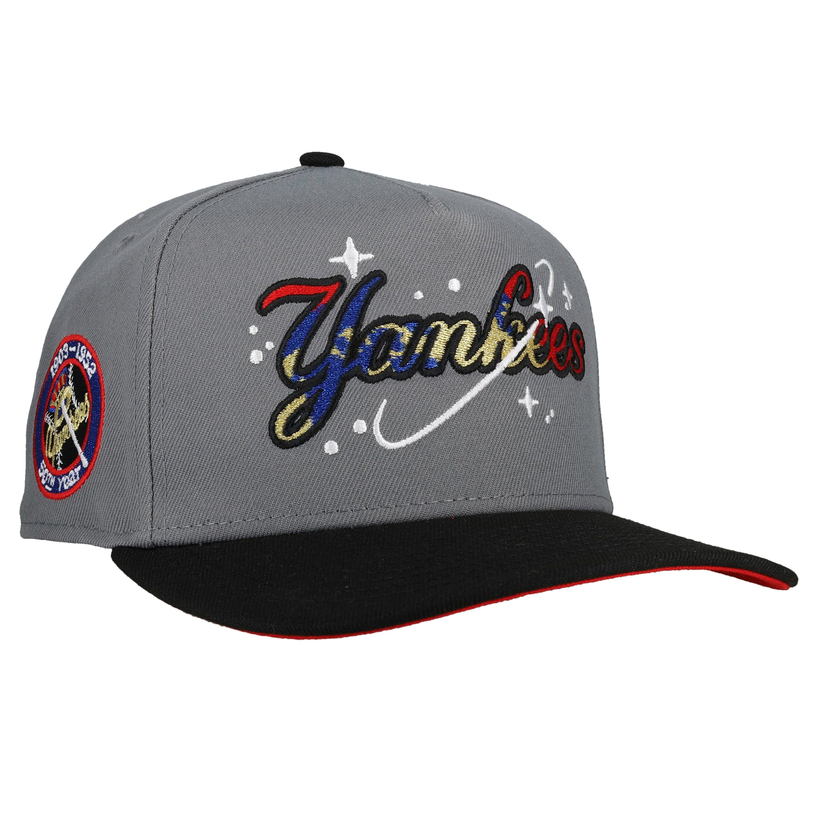 New York Yankees Celestial Cosmic Metallic 50th Season 9Fifty A Frame Snapback Hat