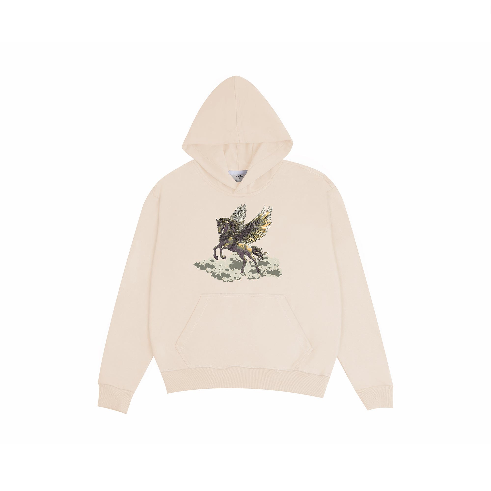 Y*all PEGASUS HOODIE TINTED BEIGE