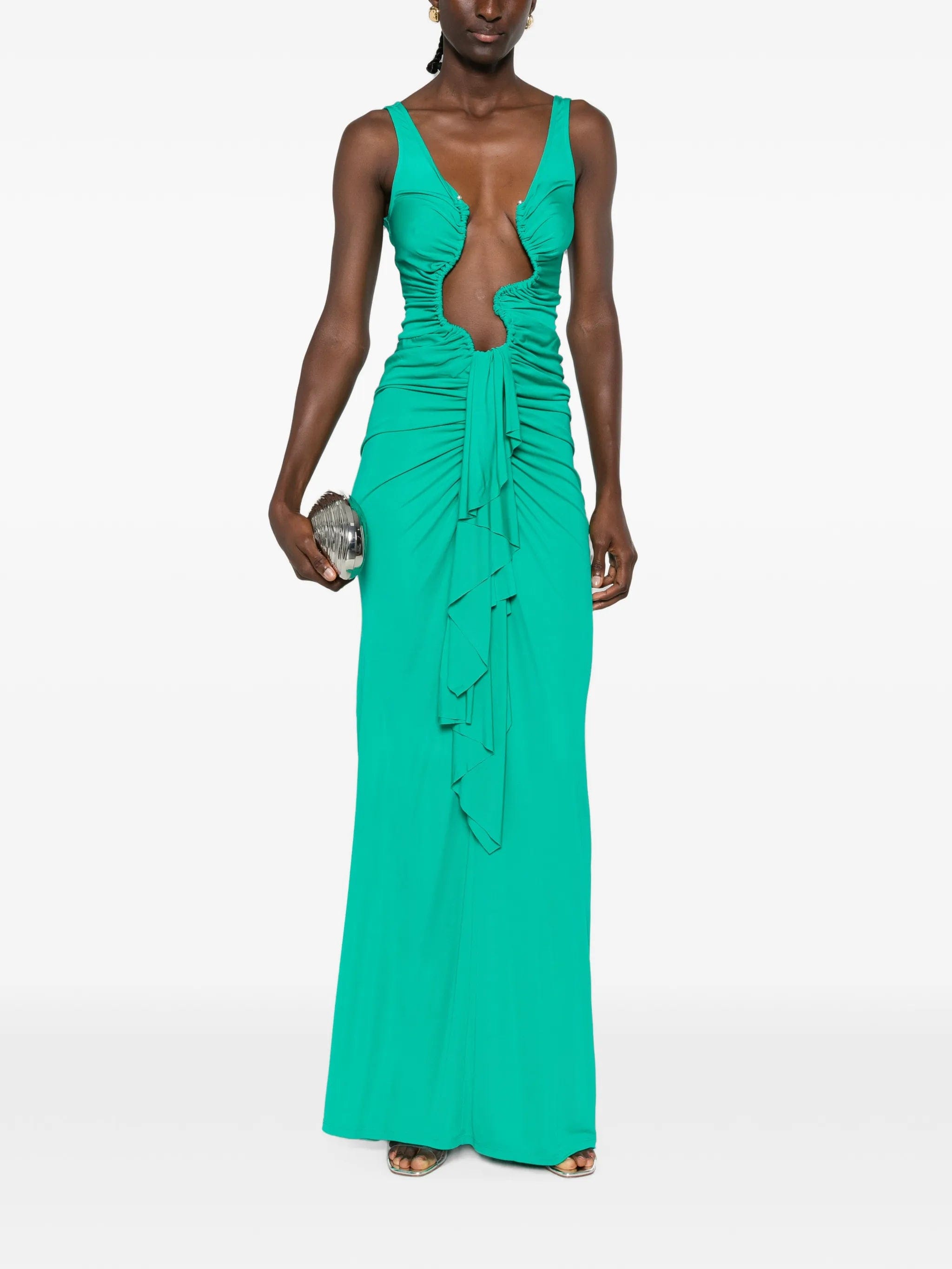 Christopher Esber draped maxi dress