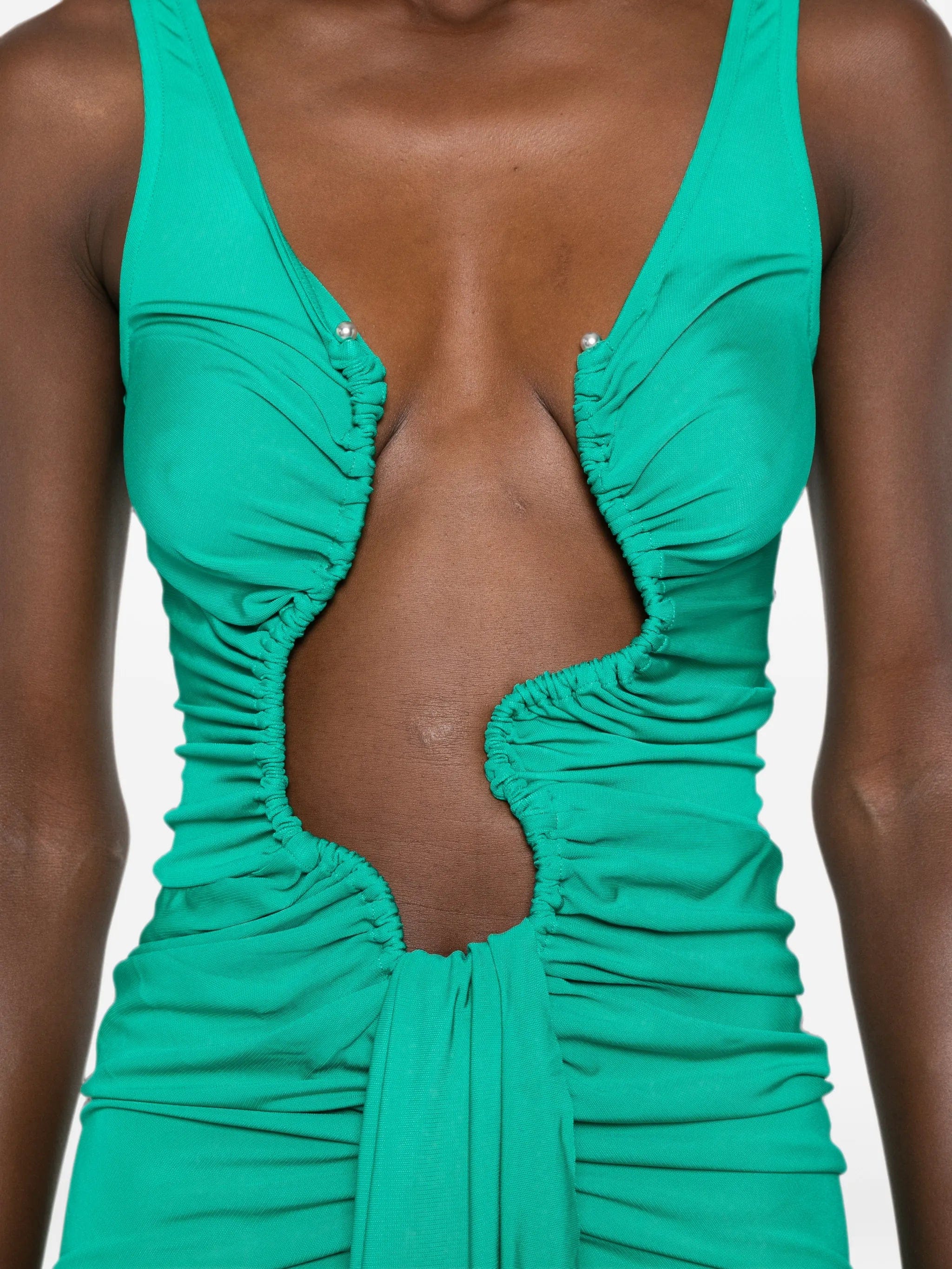 Christopher Esber draped maxi dress