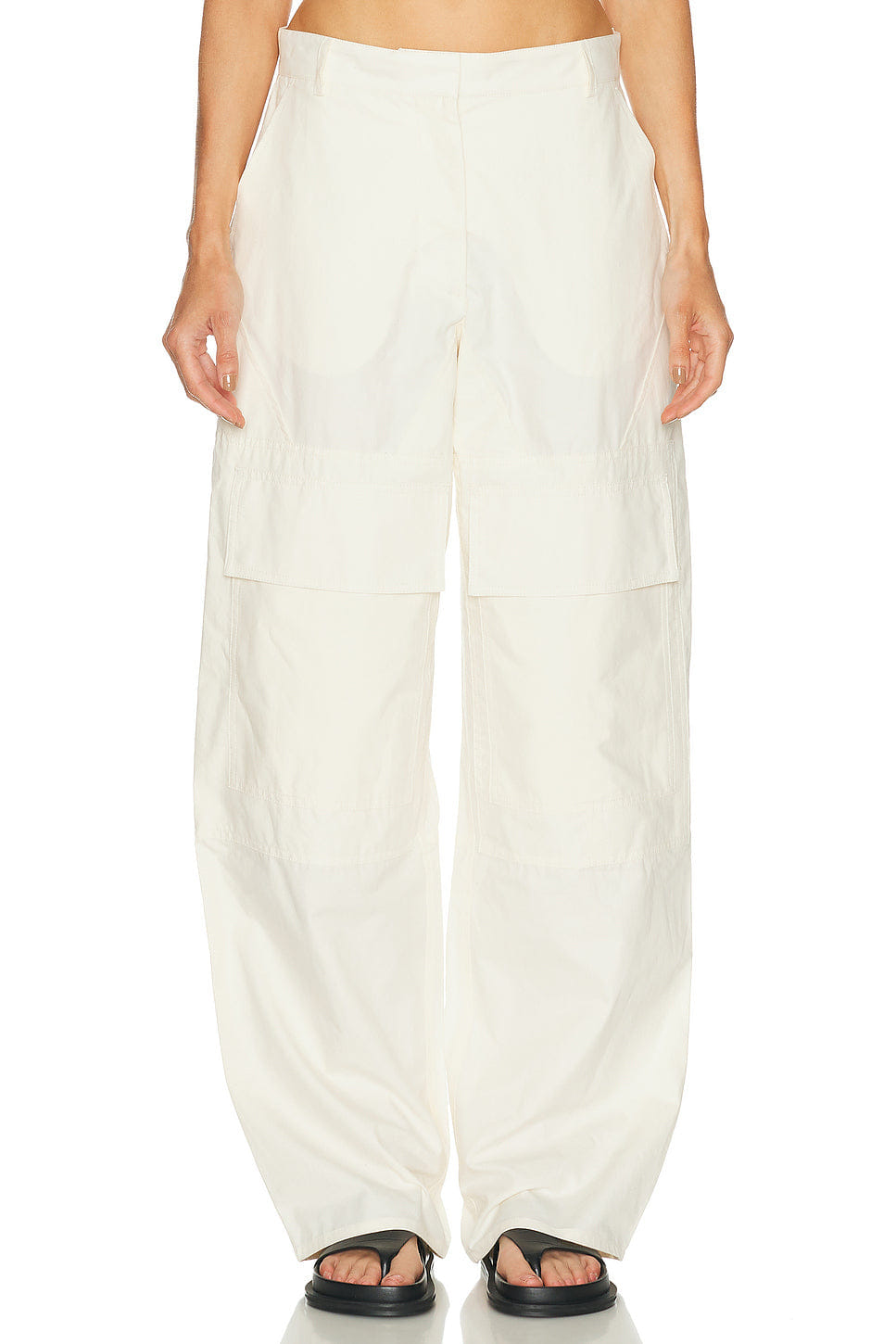 Stella Mccartney Washed Cotton Cargo Trouser