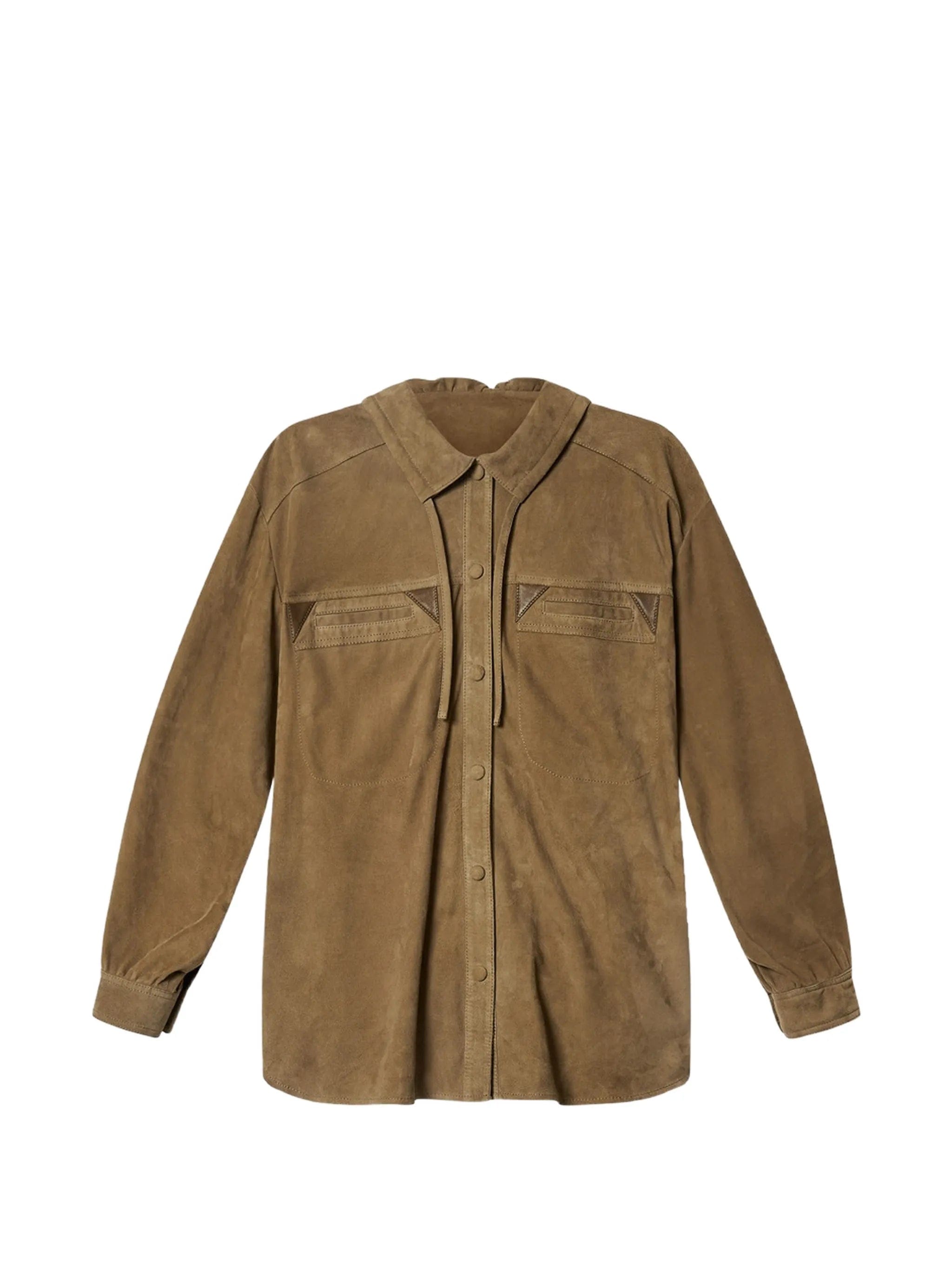 Isabel Marant Maldia suede shirt