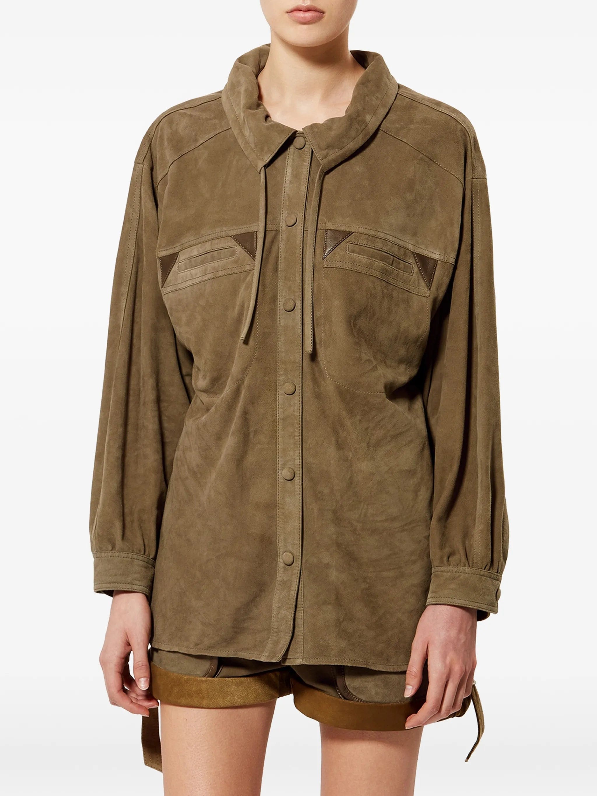Isabel Marant Maldia suede shirt