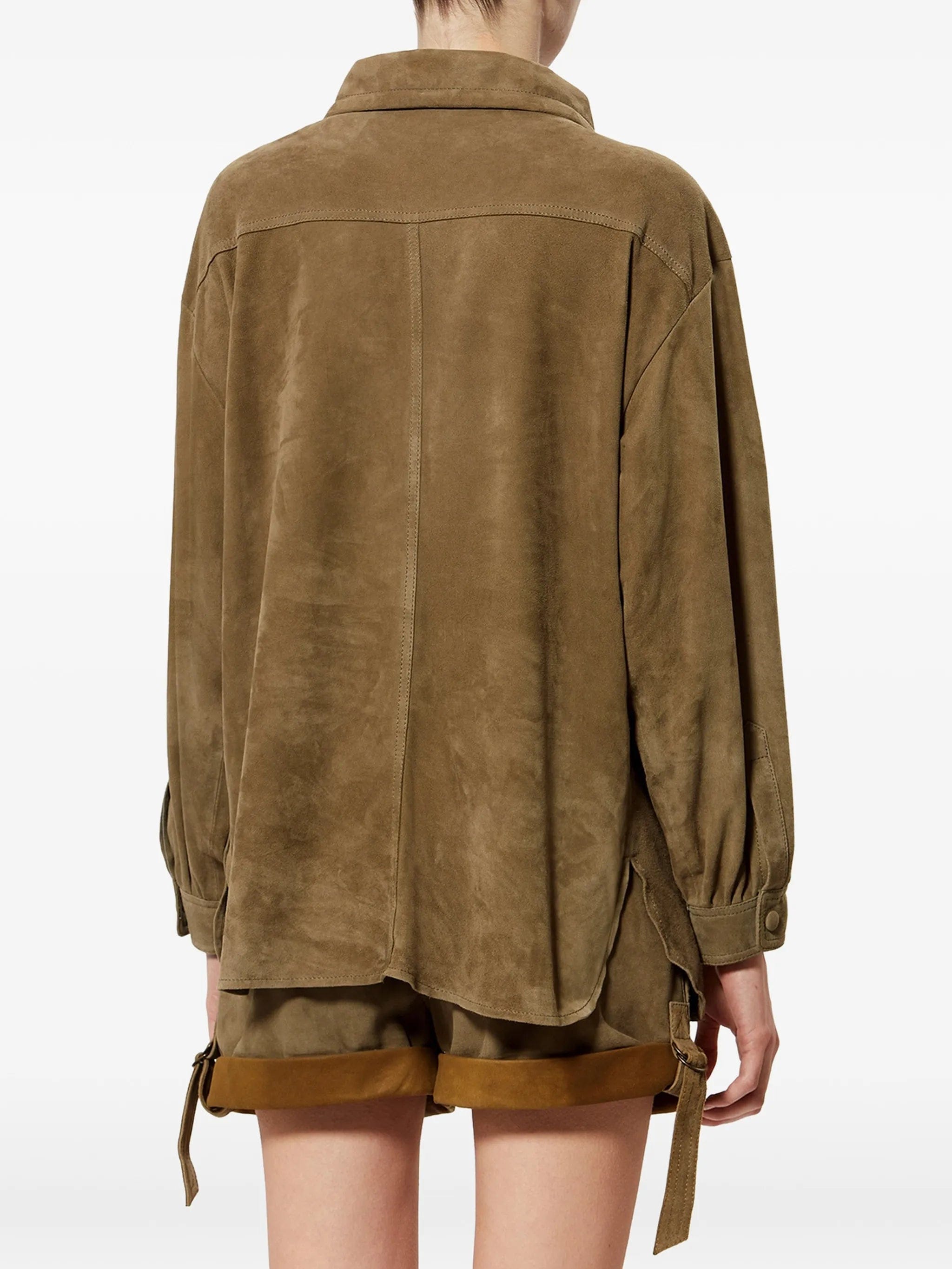 Isabel Marant Maldia suede shirt