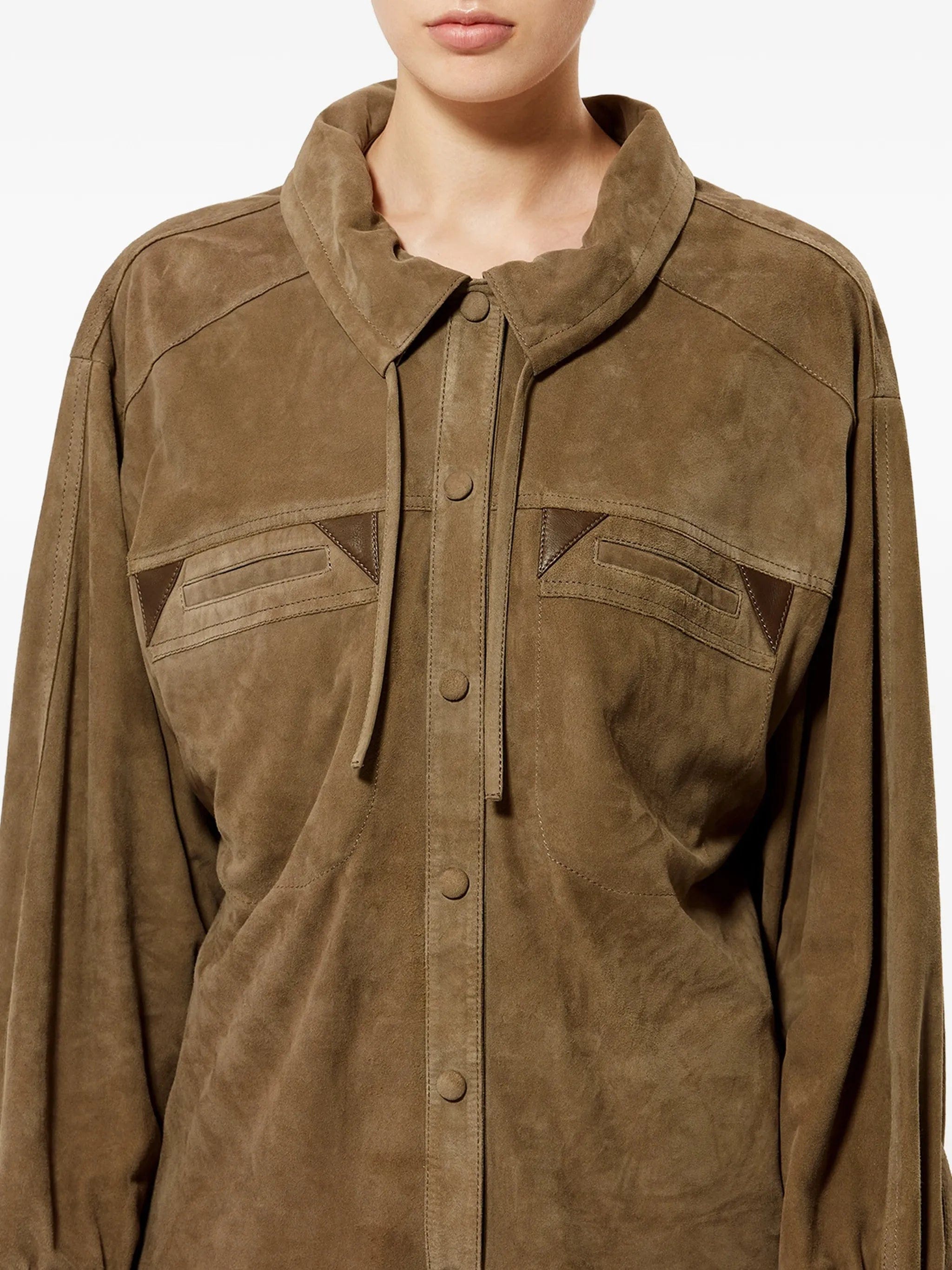 Isabel Marant Maldia suede shirt