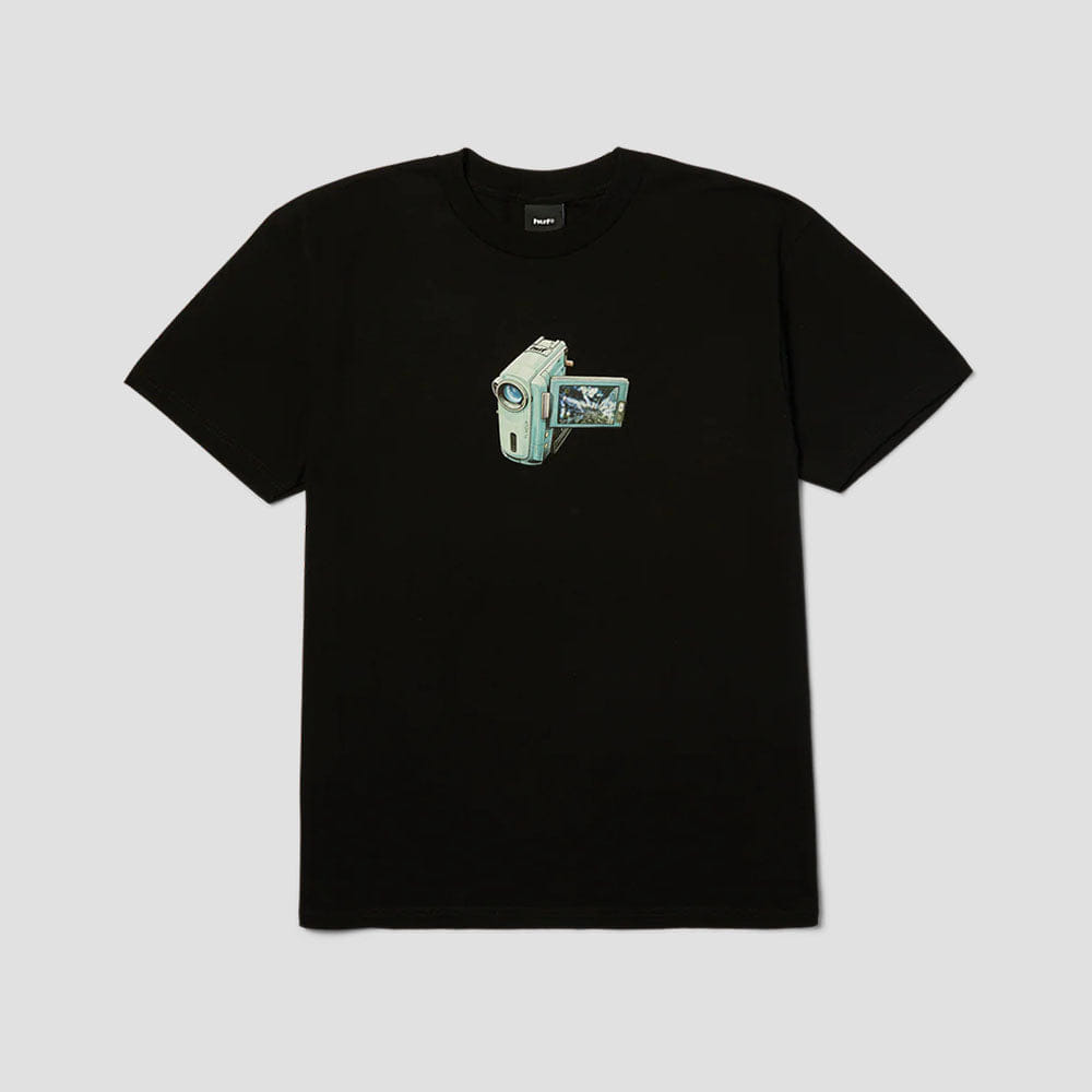 HUF H Cam T - Shirt Black