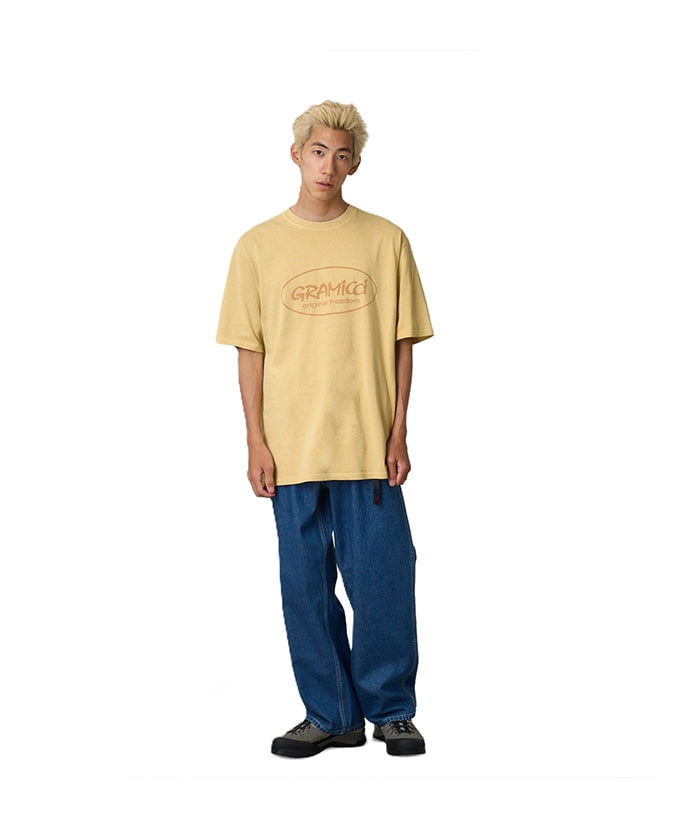 GRAMICCI Original Freedom Logo T-Shirt mustard