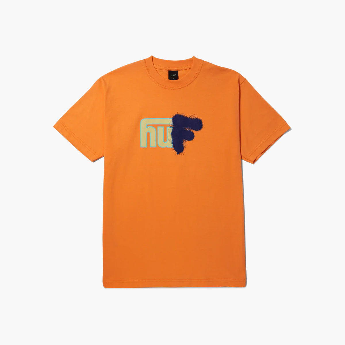 HUF Upside Downtown S/s T-Shirt Tangerine