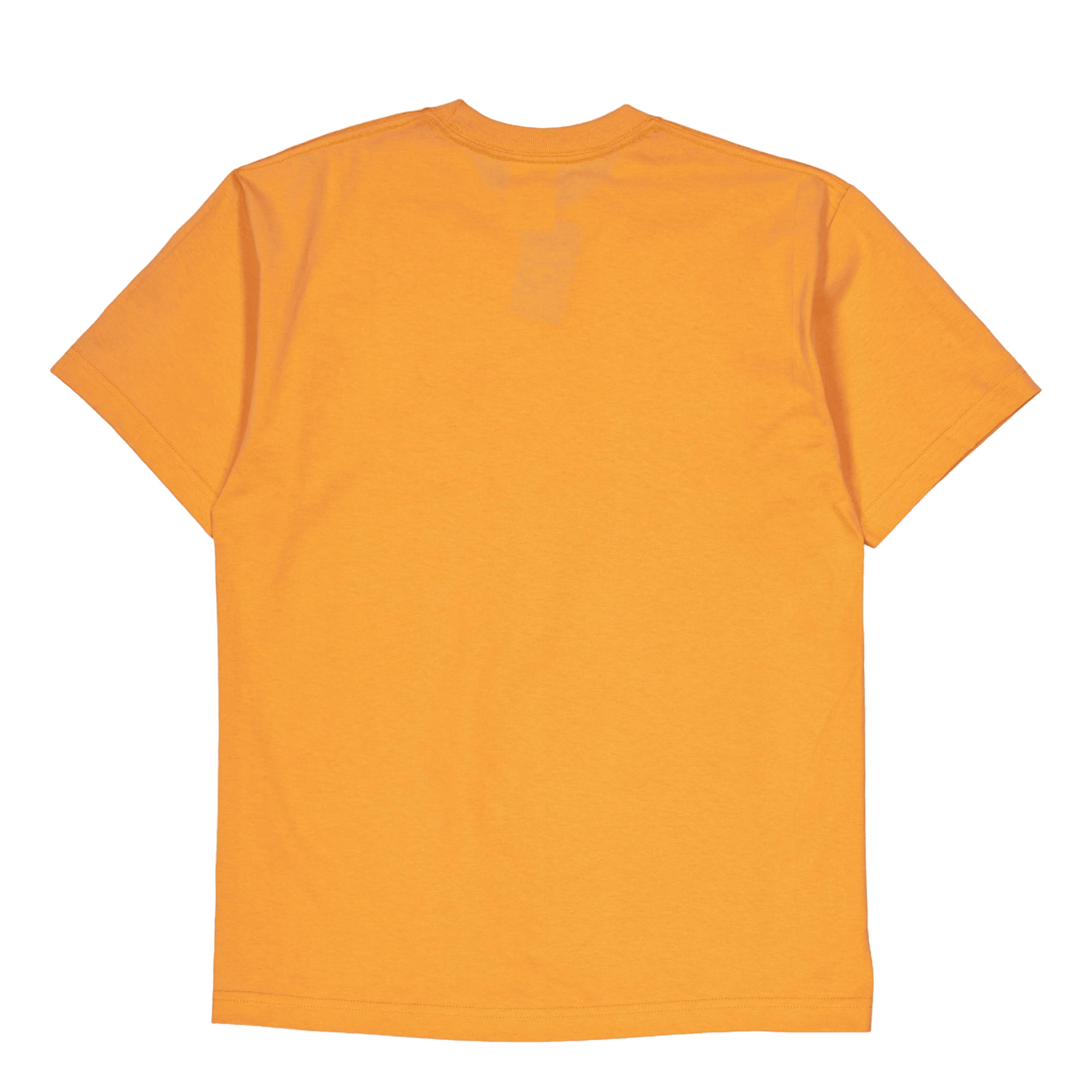 HUF Upside Downtown S/s T-Shirt Tangerine