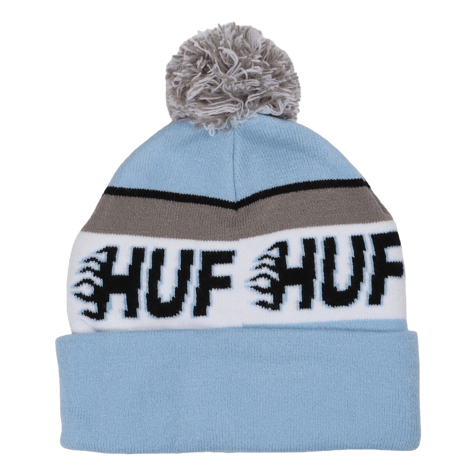 HUF Enforcer Pom Beanie Lblue