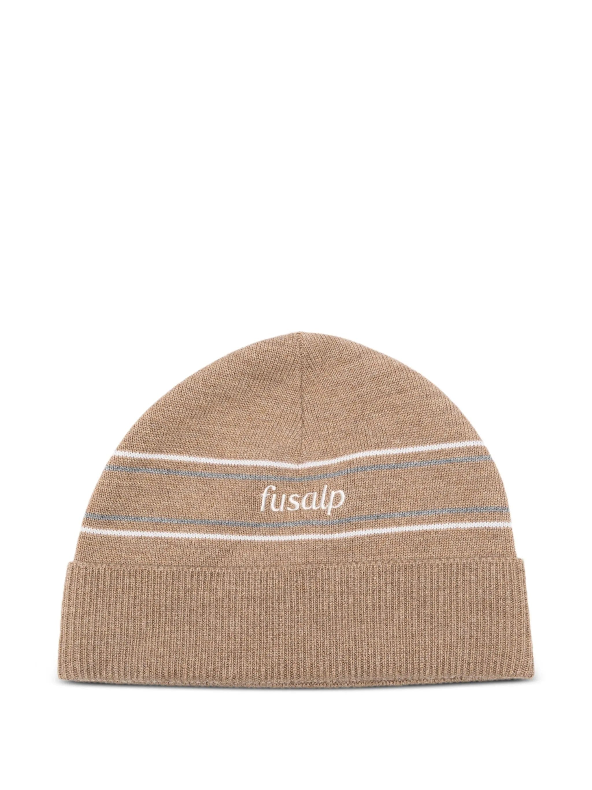 Fusalp Retro logo - embroidered beanie hat