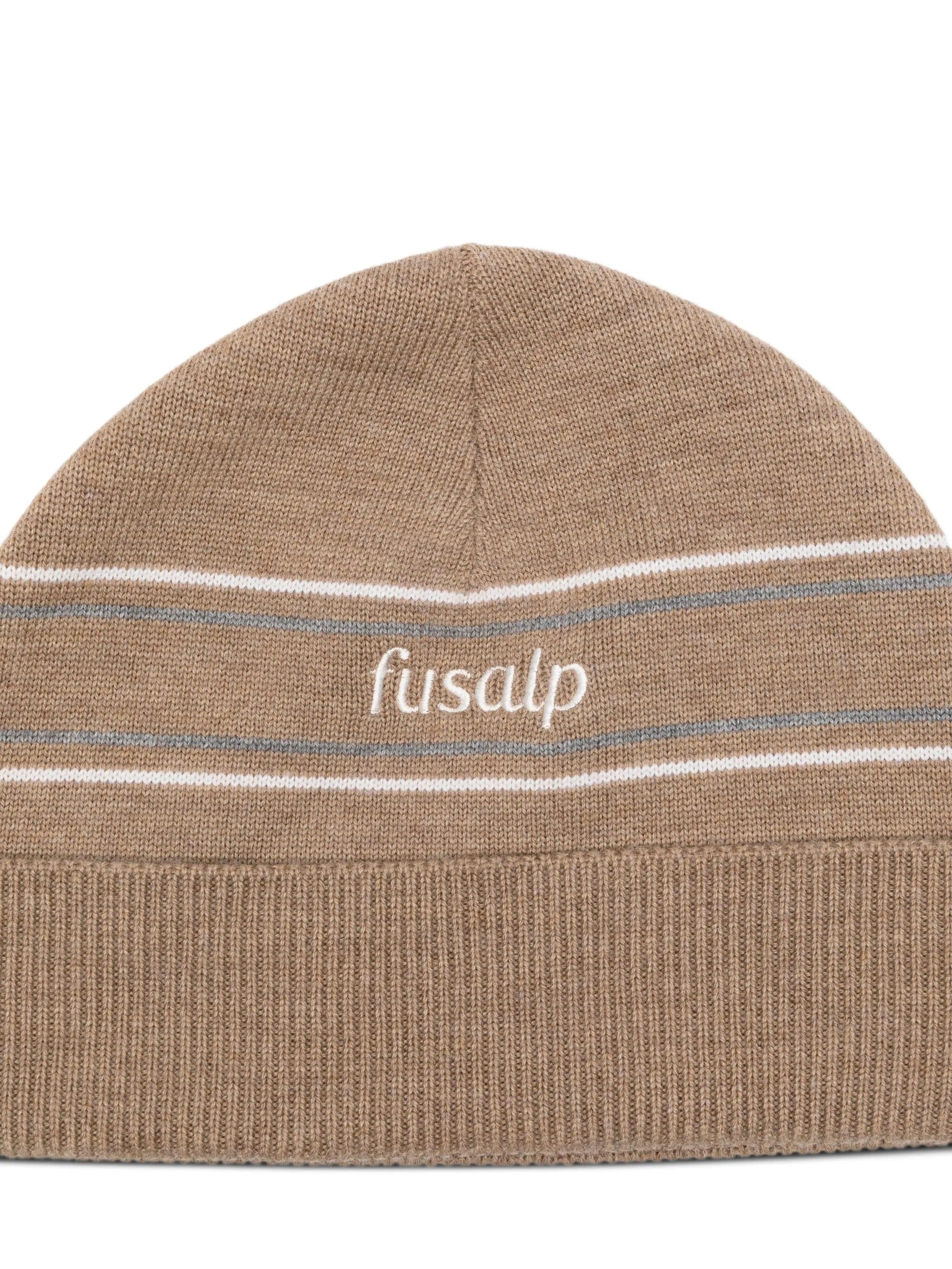 Fusalp Retro logo - embroidered beanie hat