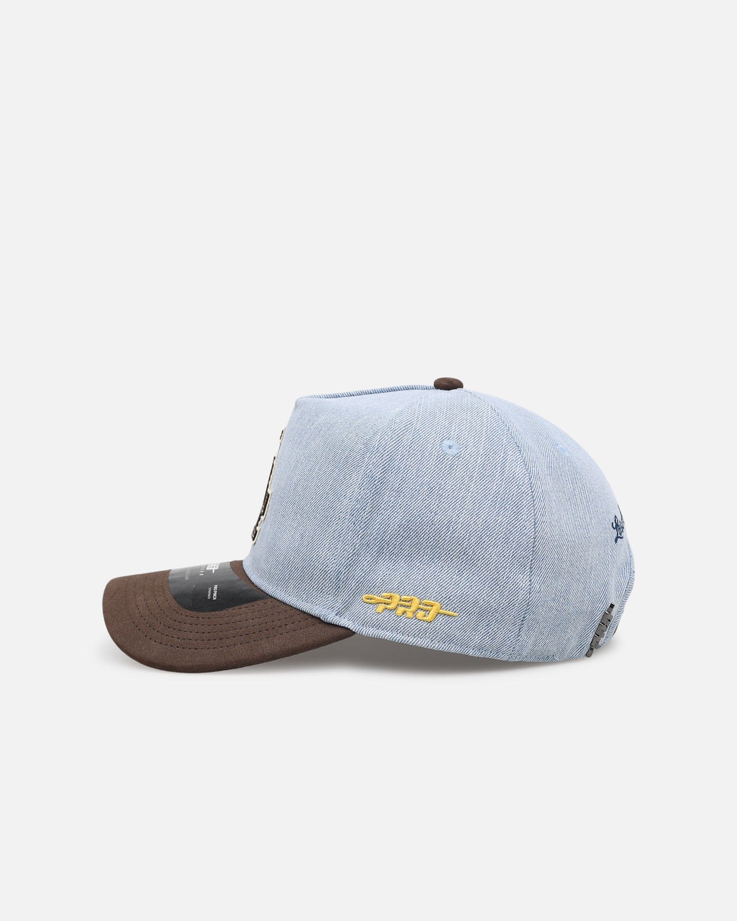 PRO Standard Los Angeles Dodgers Denim Suede Pro Pinch Strapback Denim