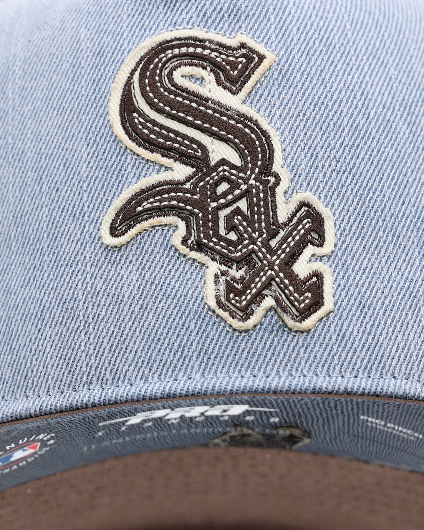 PRO Standard Chicago White Sox Denim Suede Pro Pinch Strapback Denim