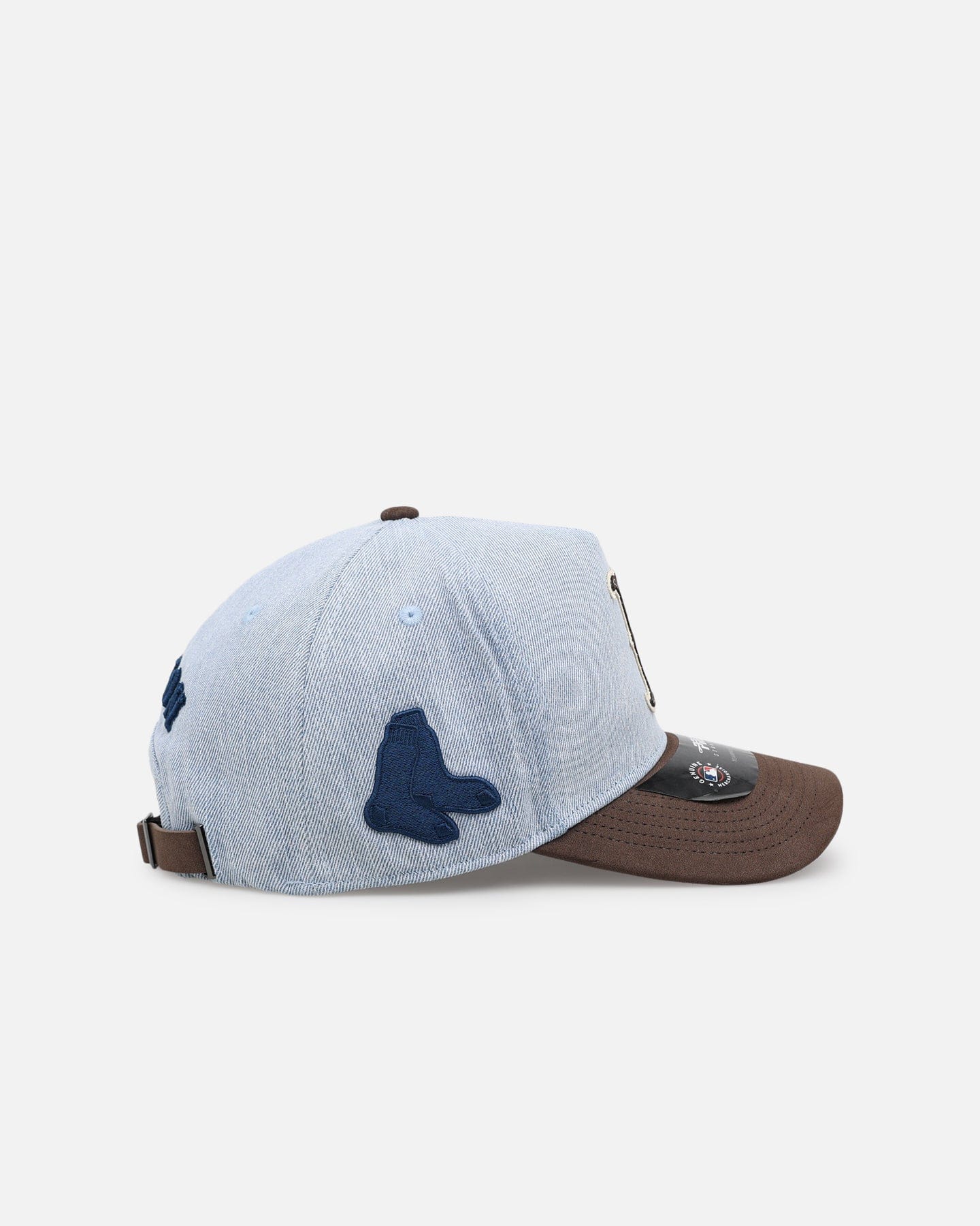 PRO Standard Boston Red Sox Denim Suede Pro Pinch Strapback Denim