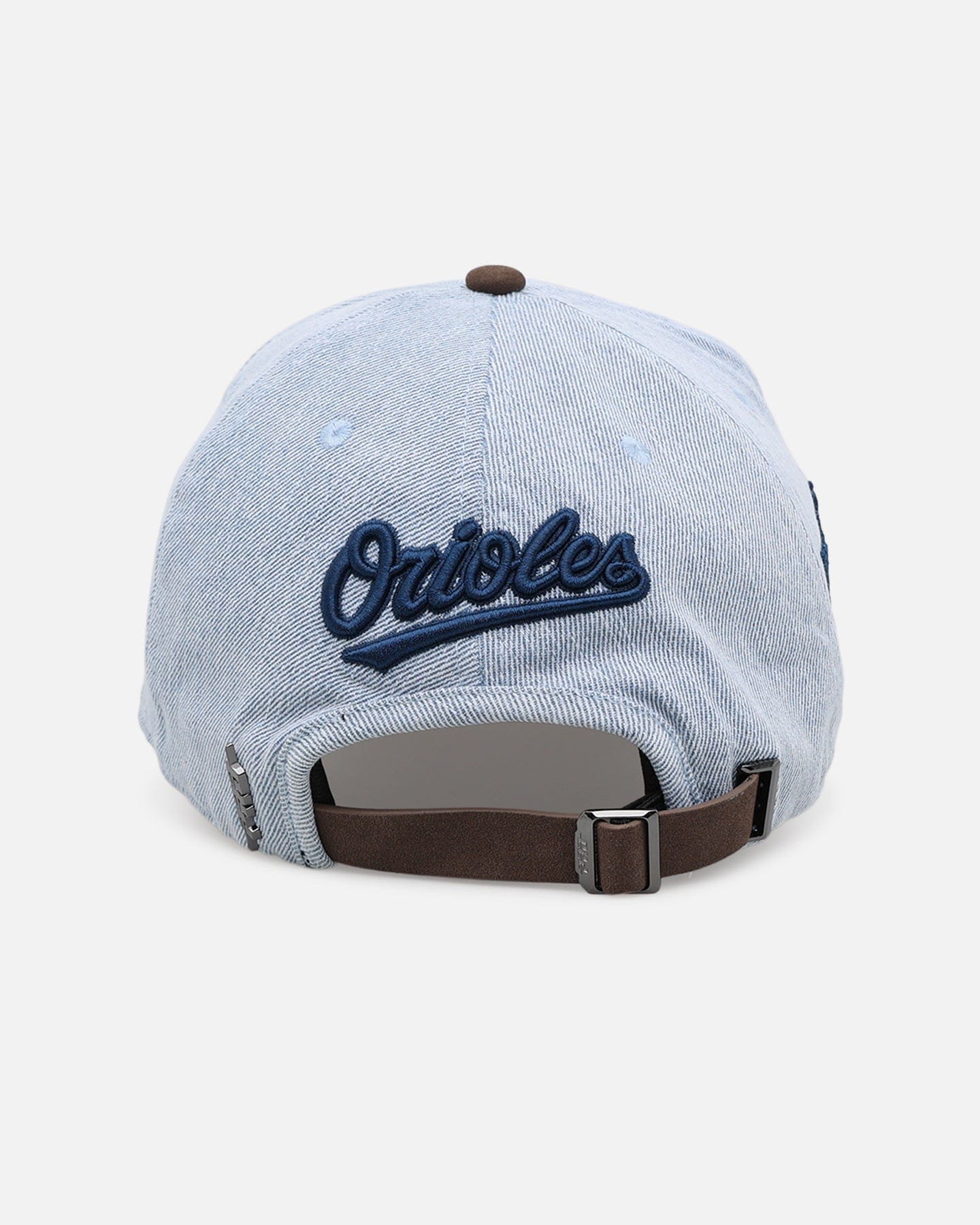 PRO Standard Baltimore Orioles Denim Suede Pro Pinch Strapback Denim