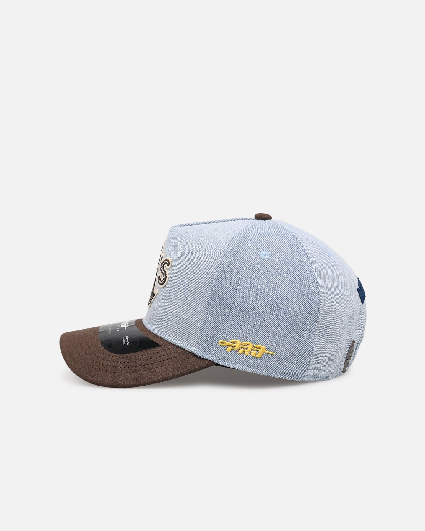 PRO Standard Oakland Athletics Denim Suede Pro Pinch Strapback Denim