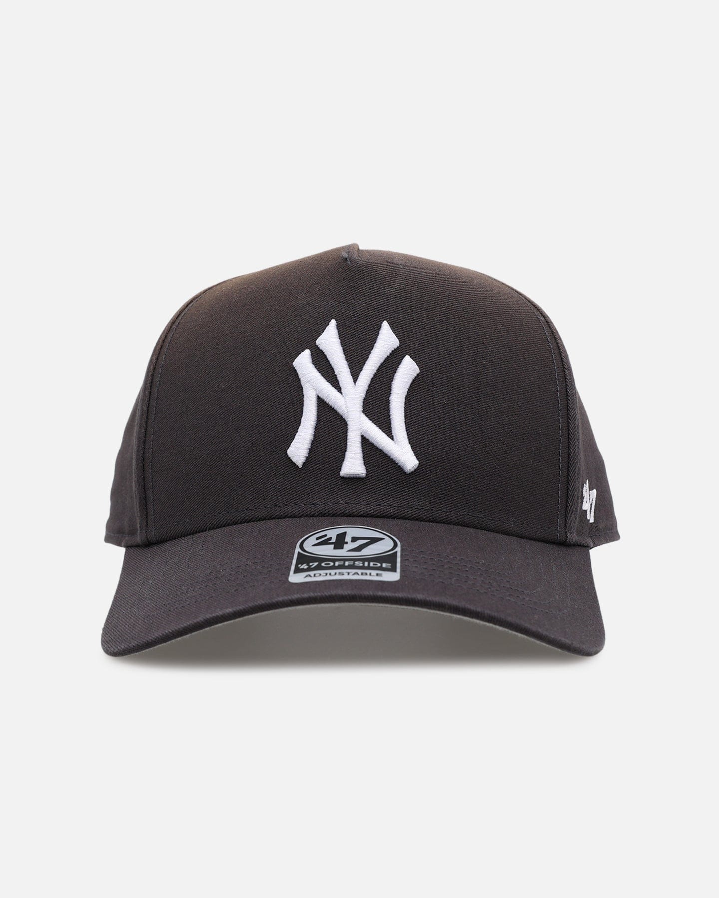 47 Brand New York Yankees Sun Fade in 47 Offside Snapback Charcoal
