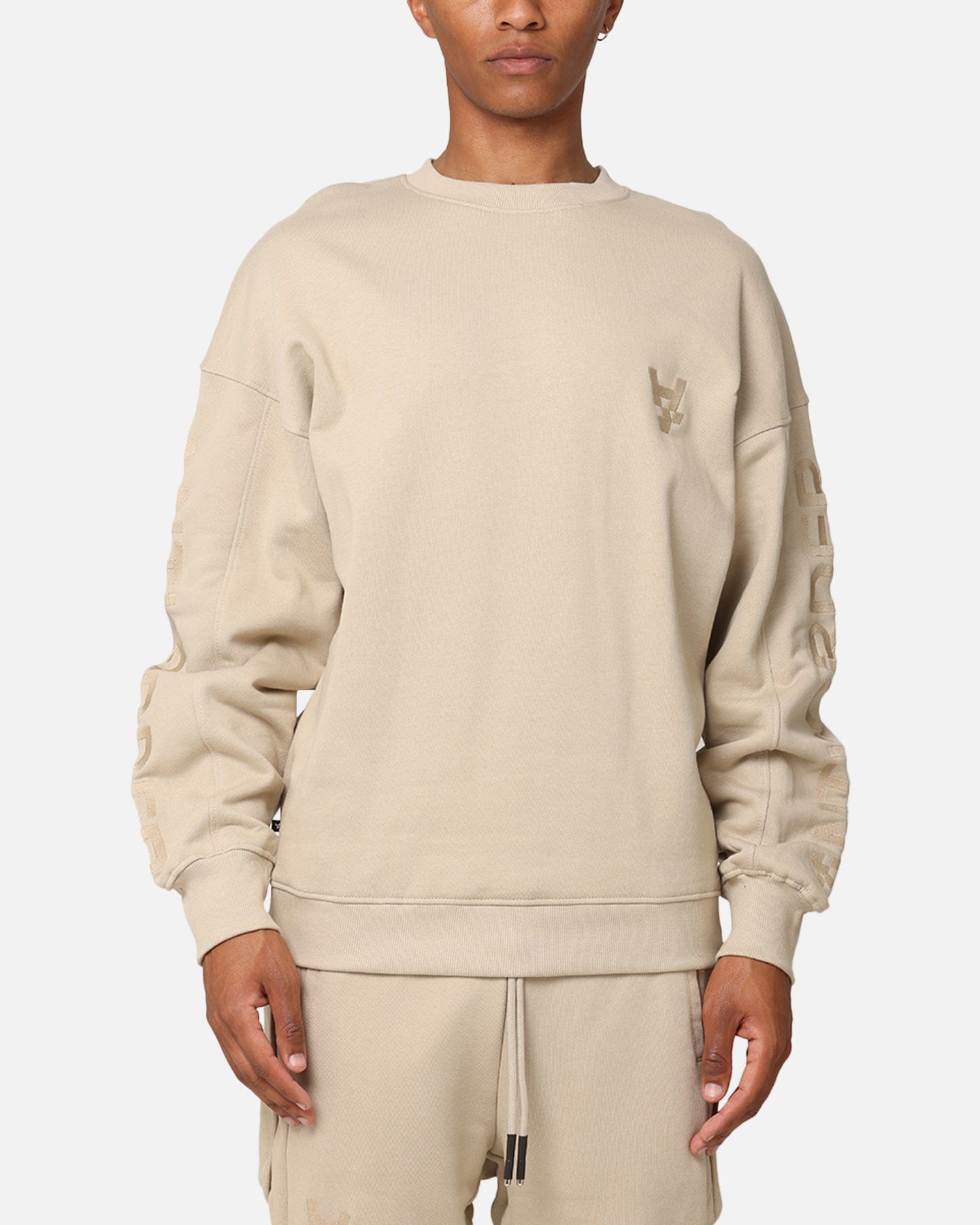 The Anti Order Coed Crewneck Stone