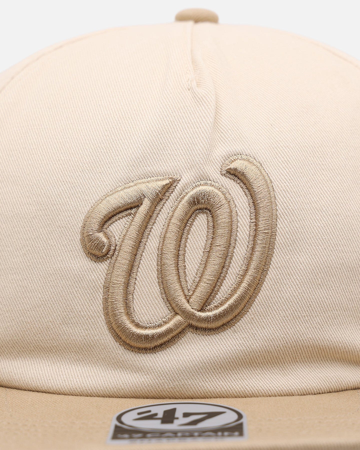 47 Brand Washington Nationals Natural 47 Captain Snapback Natural