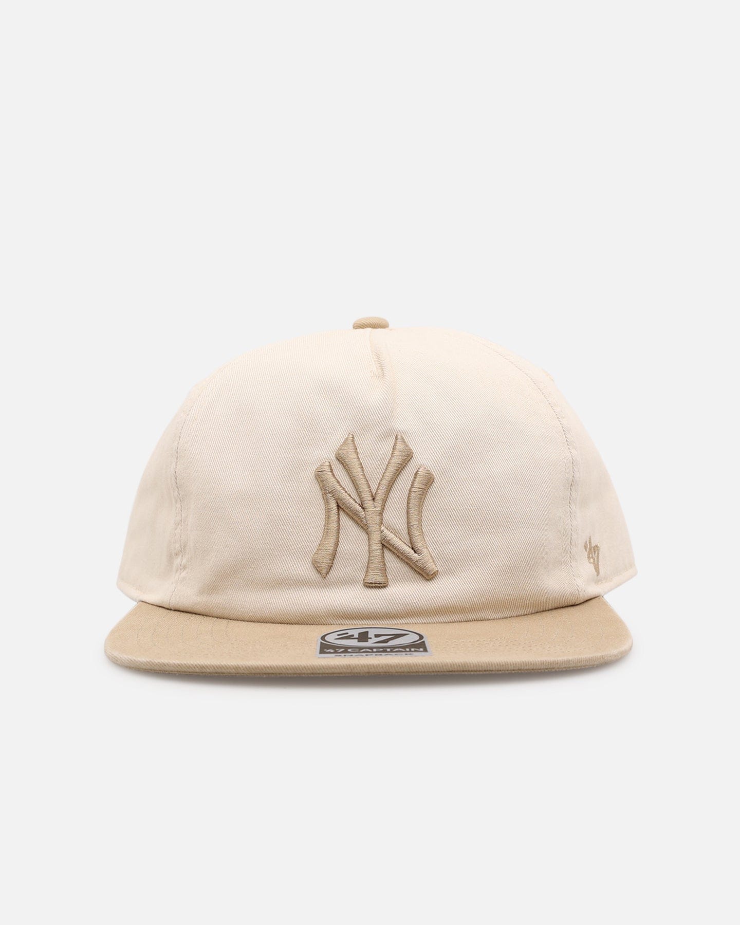 47 Brand New York Yankees Natural 47 Captain Snapback Natural