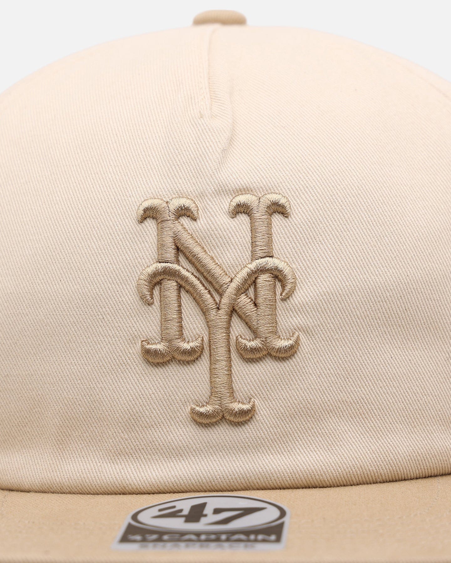 47 Brand New York Mets Natural 47 Captain Snapback Natural