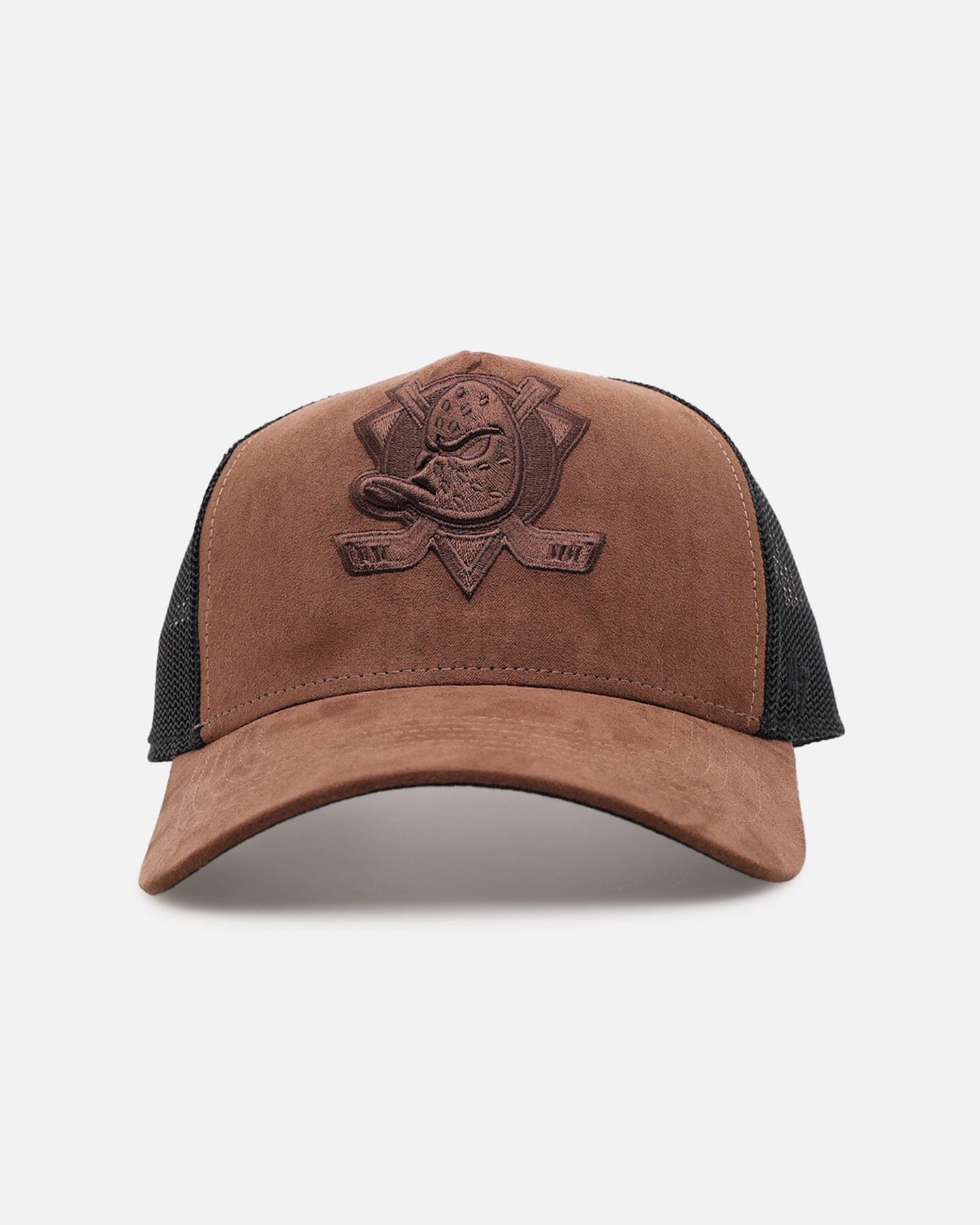 47 Brand Anaheim Ducks Tonal Suede '47 Offside Trucker Snapback Chocolate