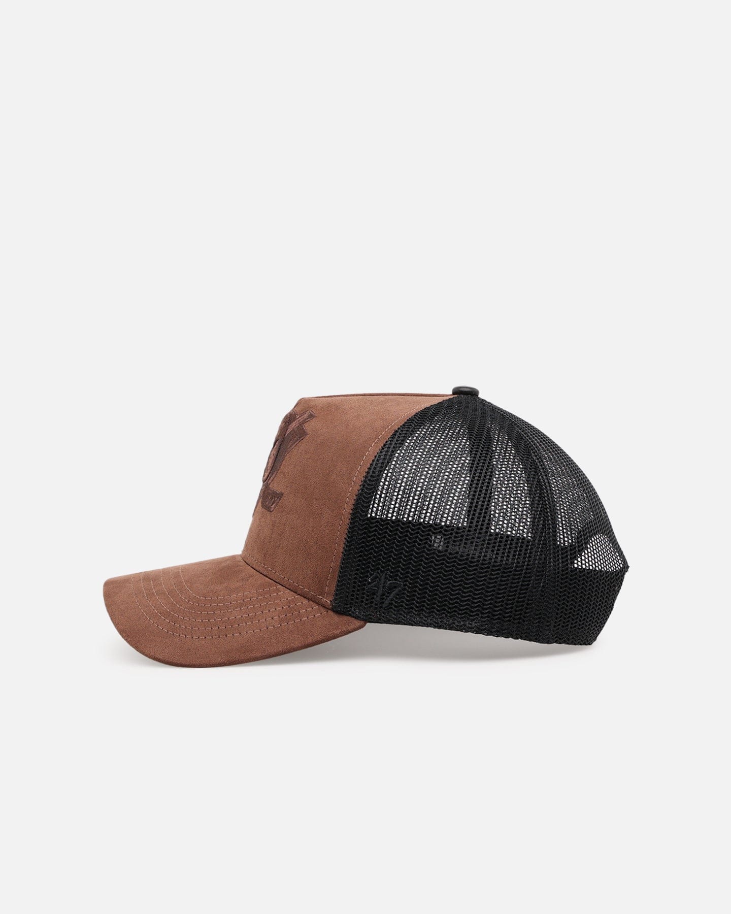 47 Brand Anaheim Ducks Tonal Suede '47 Offside Trucker Snapback Chocolate