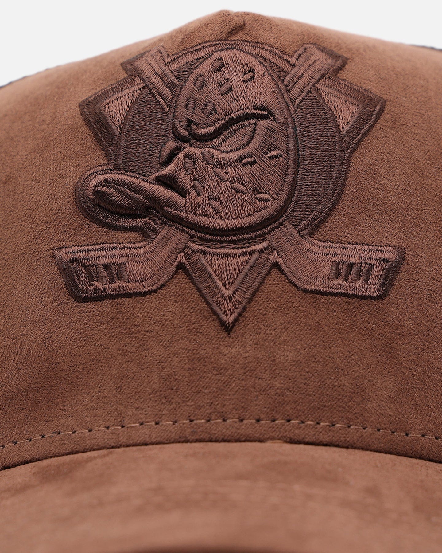 47 Brand Anaheim Ducks Tonal Suede '47 Offside Trucker Snapback Chocolate
